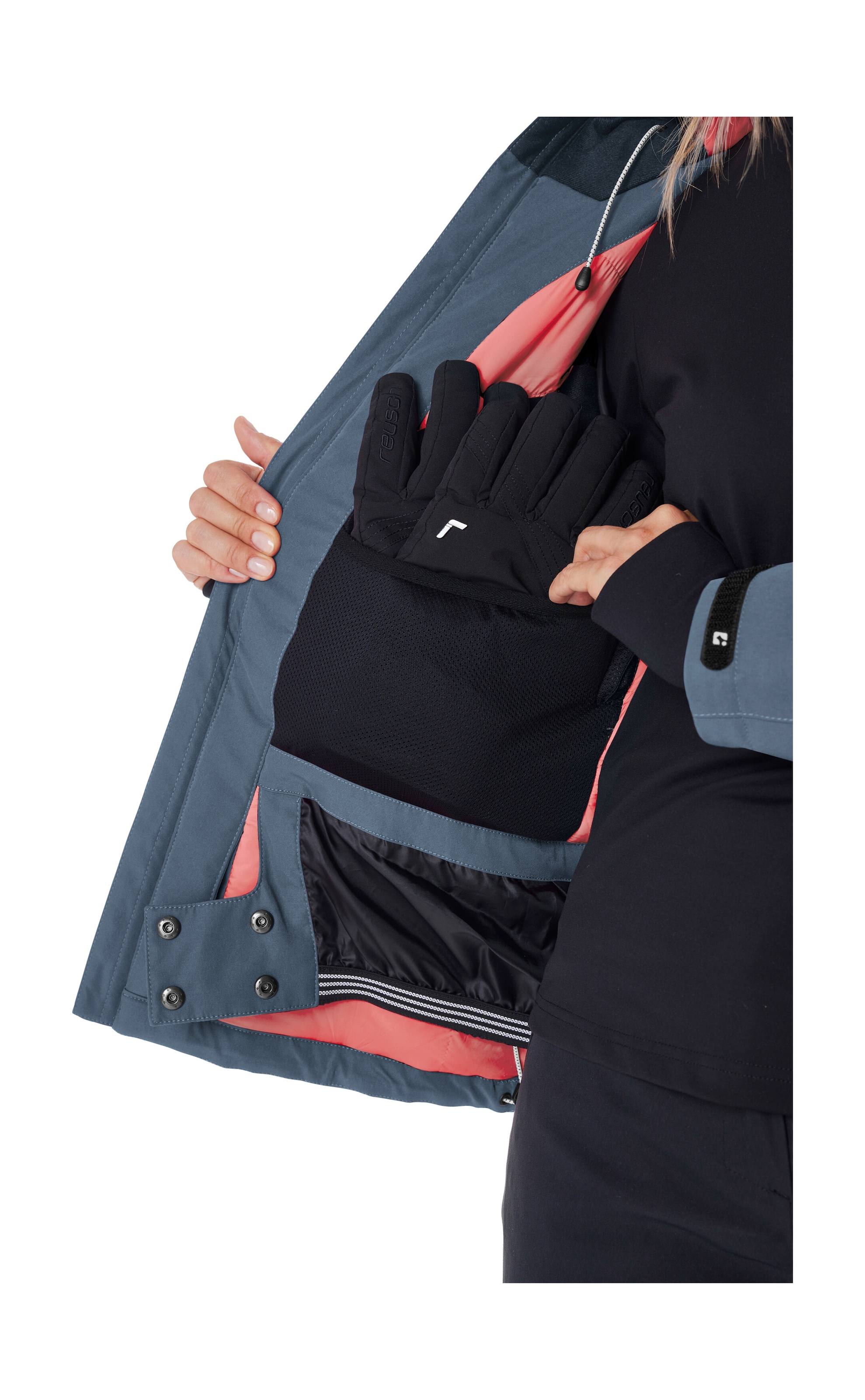 Killtec Skijacke »KSW 276 WMN SKI JCKT« Wasserdichte Damenjacke mit Schneefang, Atmungsaktivität und Taschen