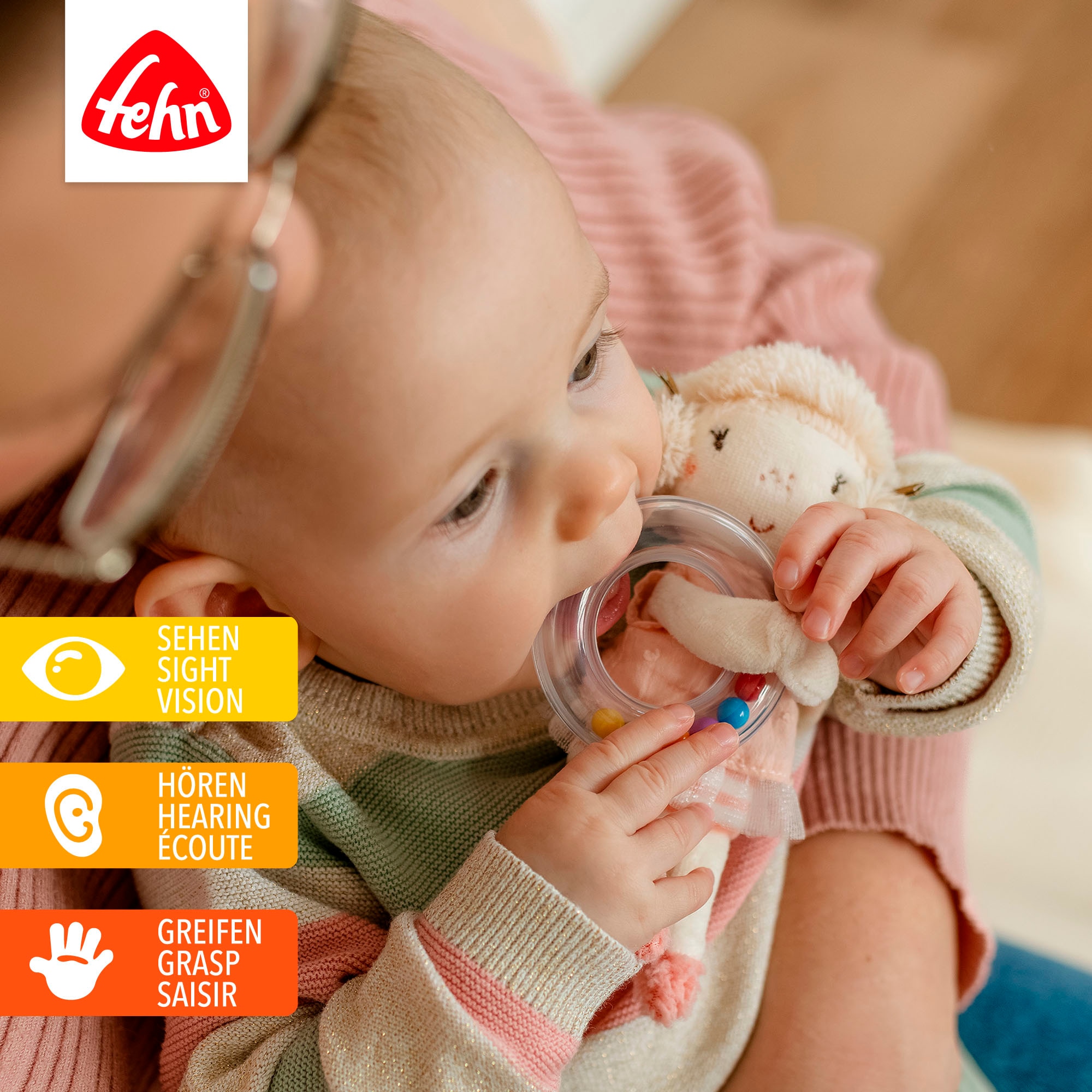 Fehn Hochet »feehnLAND, Rasselring Fee«