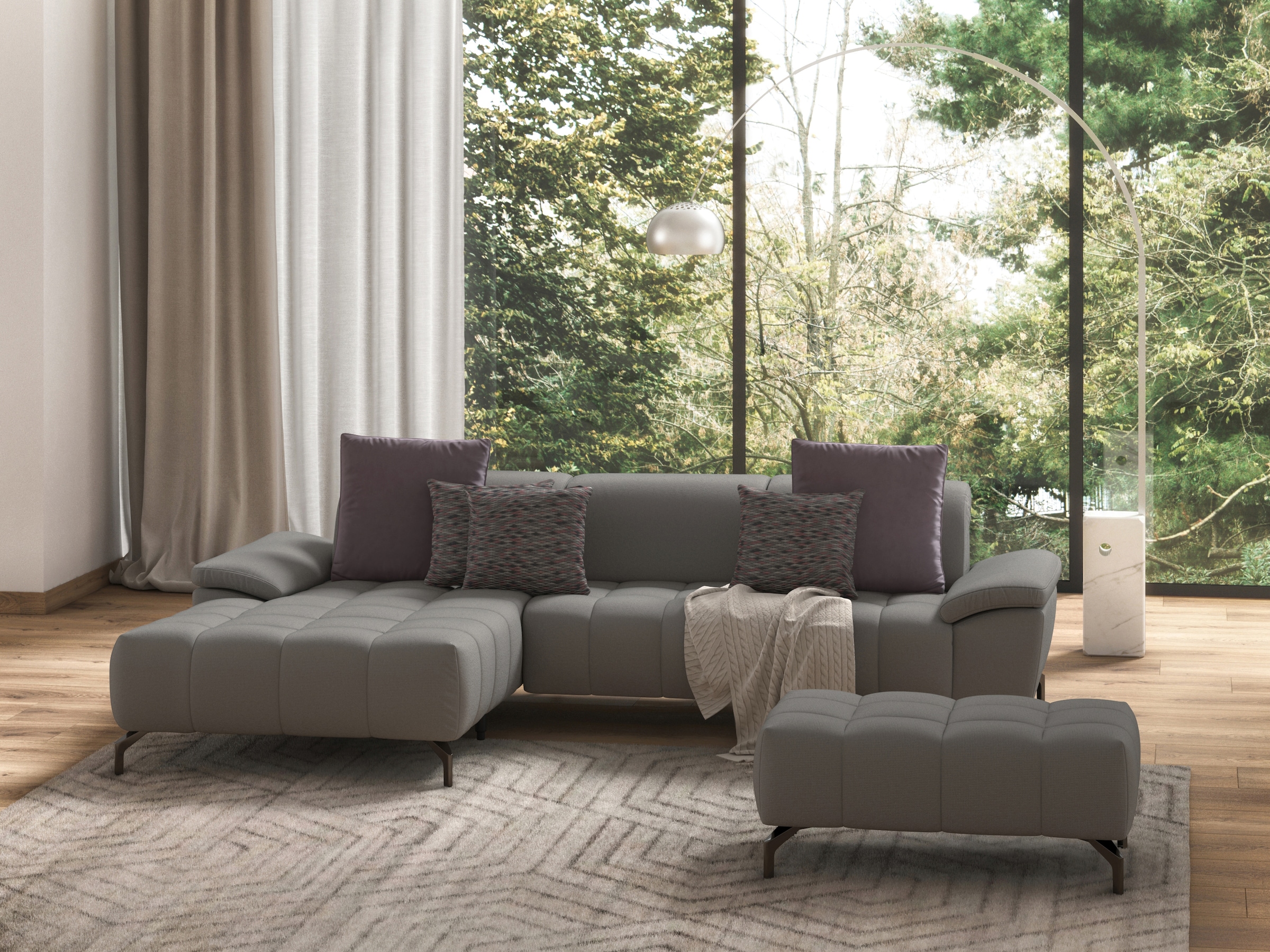 sit&more Tabouret »Cool« mit schwarzen Füssen