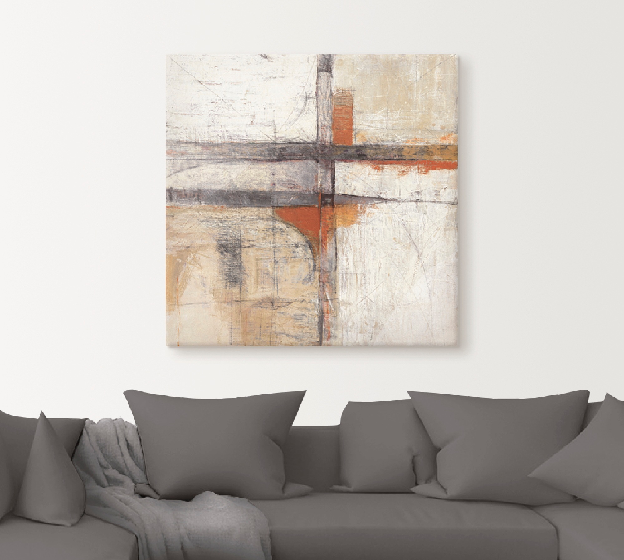 Artland Leinwandbild »Sicht II« Muster 1 Stk. tlg. auf Holzrahmen gespannt