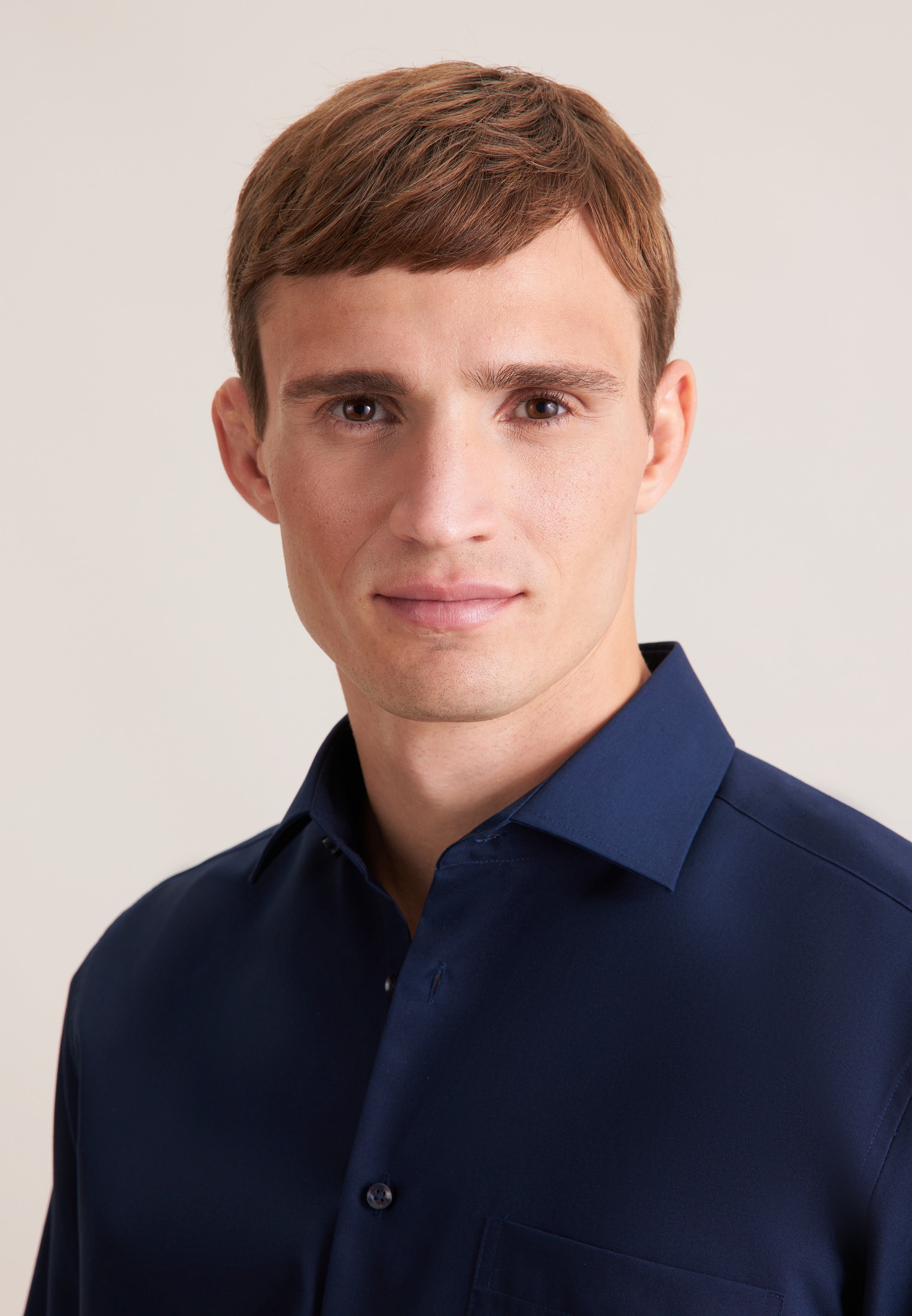 seidensticker Businesshemd »Schwarze Rose« Regular 1/1 Kentkragen Uni