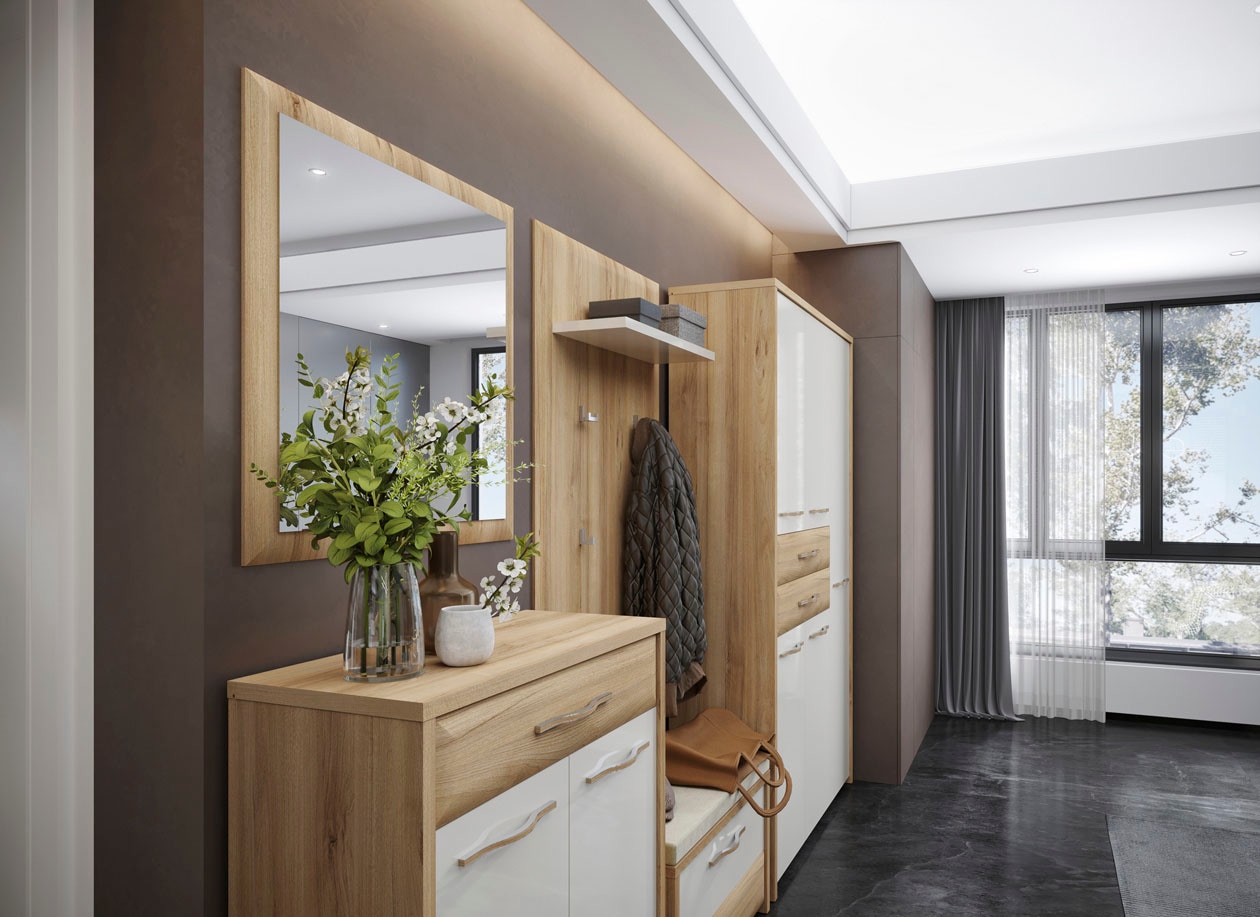GOODproduct Wandspiegel »Gala« Breite 70 cm, mit Rahmen