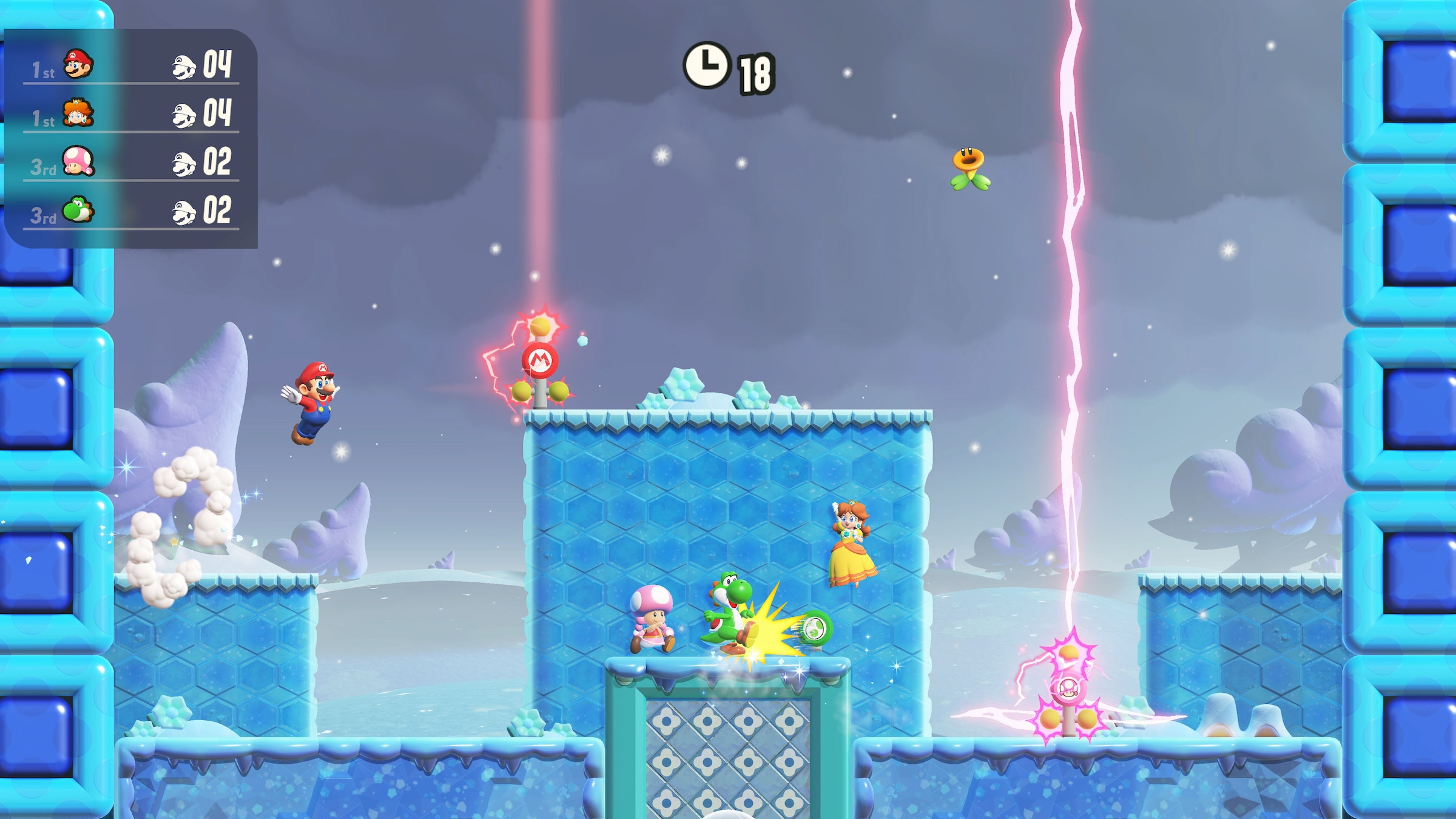 Nintendo Switch Logiciel de jeu »Switch 2 Super Mario Bros. Wonder –  Gemeinsam im Bellabel-Park« Nintendo Switch 2