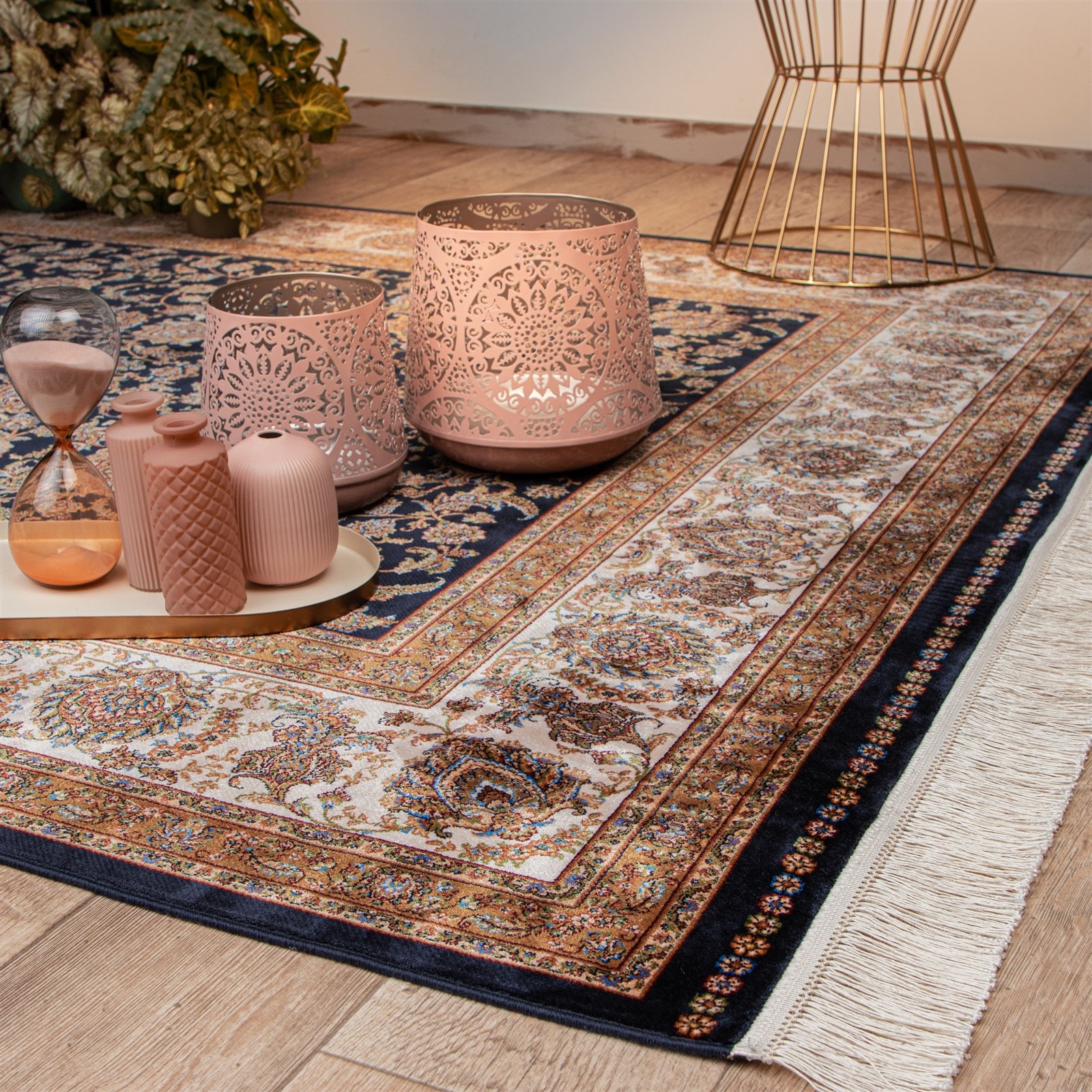 Kayoom Teppich »Babil 310« rechteckig 8 mm Höhe Kurzflor, Orient, Modernes Muster, Deko, Fussbodenheizungsgeeignet