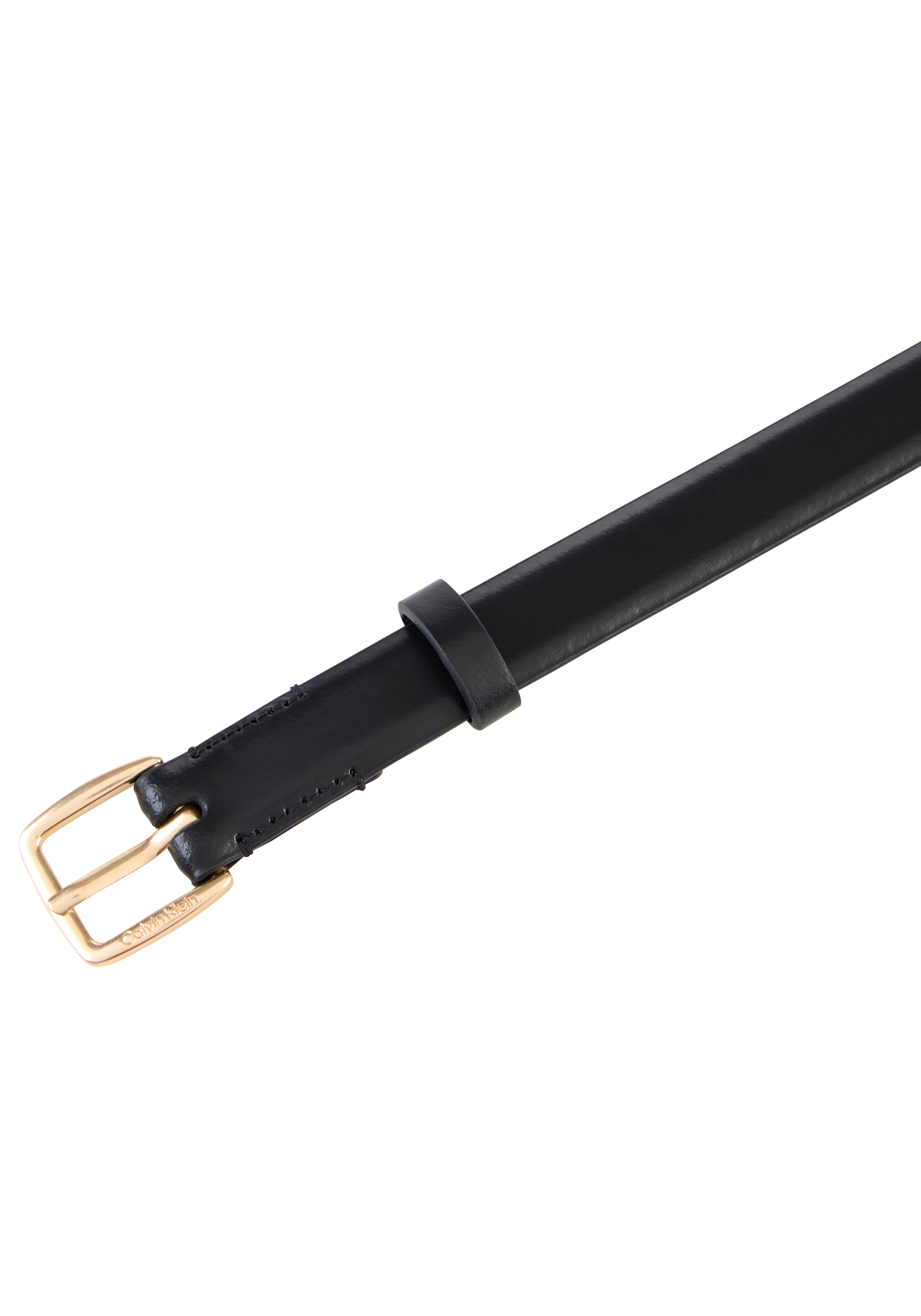 Calvin Klein Ceinture en cuir »ESSENTIAL BUCKLE 20MM« Regular fit und grössenverstellbar