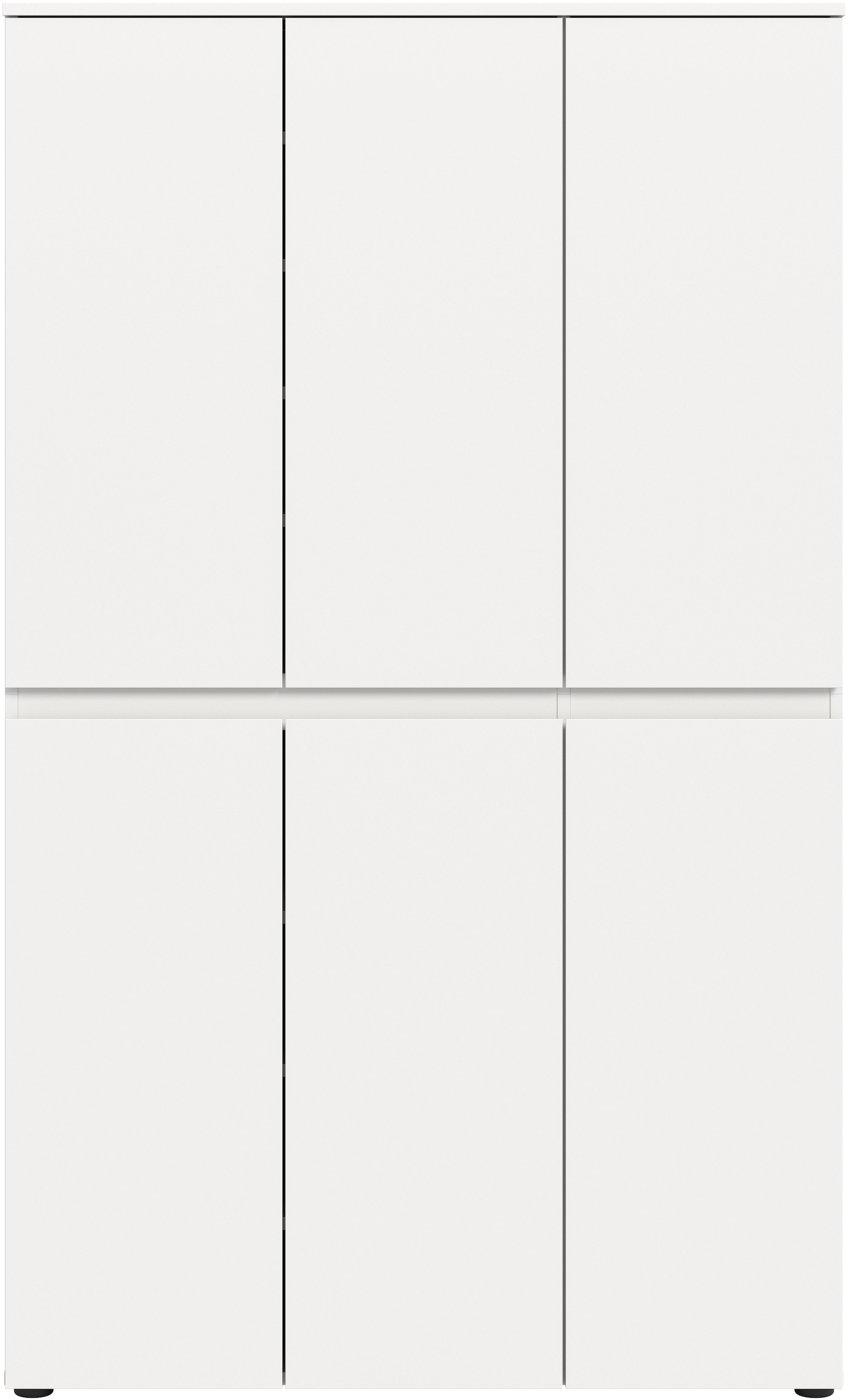 Home affaire Armoire multi-usages »CIPELA« 1 cuis tlg. BxH:105x175 cm, viel Stauraum, variable Einlegeböden, Kleiderstange