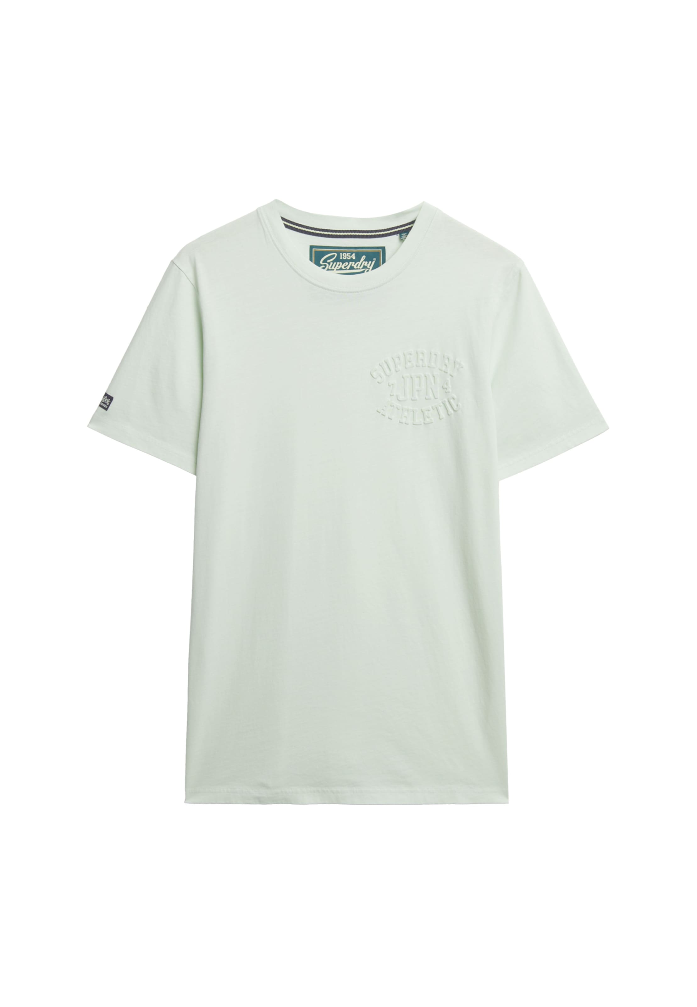 Superdry Rundhalsshirt »ATHLETIC EMBOSS RELAXED TEE«
