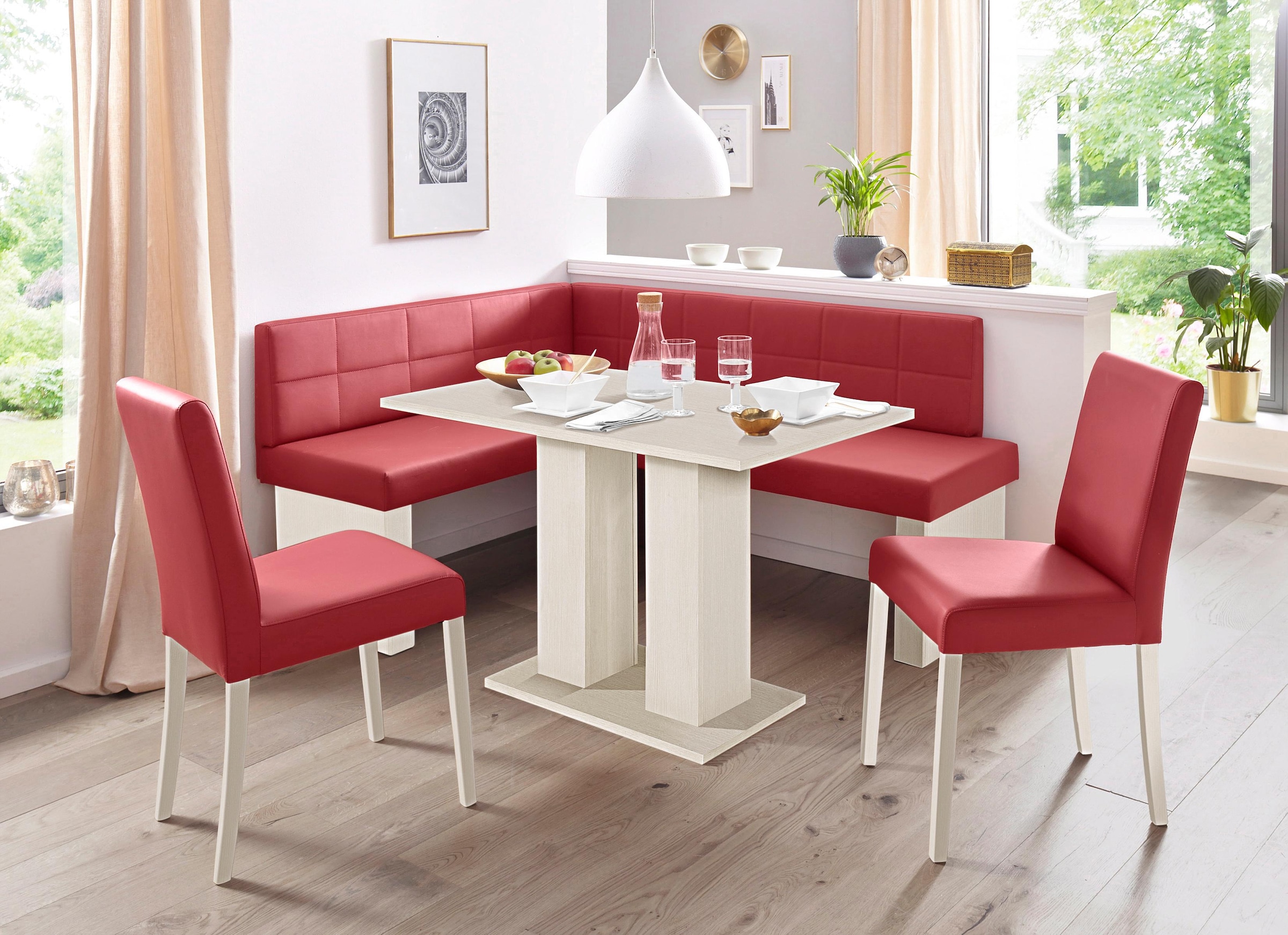 massivline&more Banc d'angle »Anna 2« Largeur 169 cm