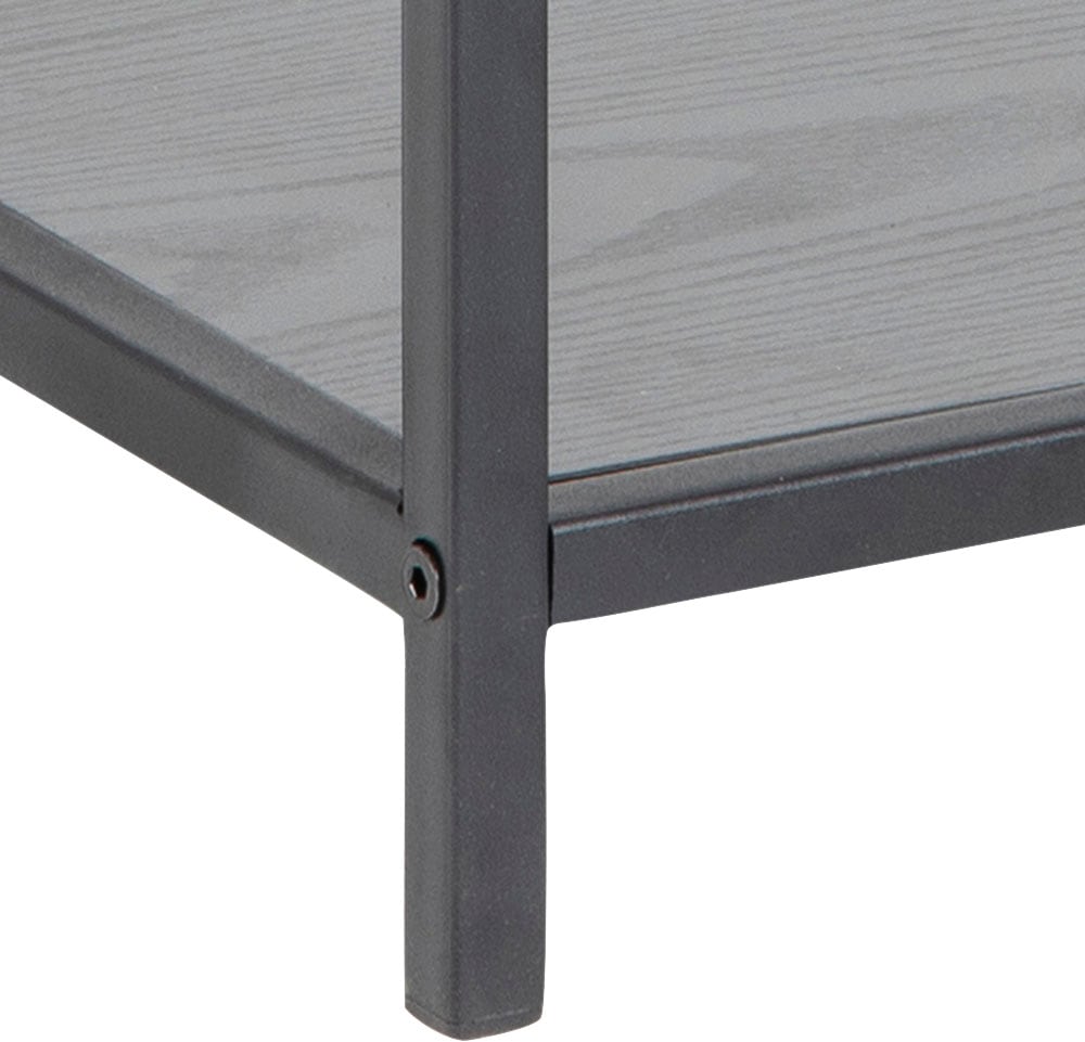 ACTONA GROUP Nachttisch Metallgestell, Industrie-Look, Schublade und Einlegeboden, H: 63 cm