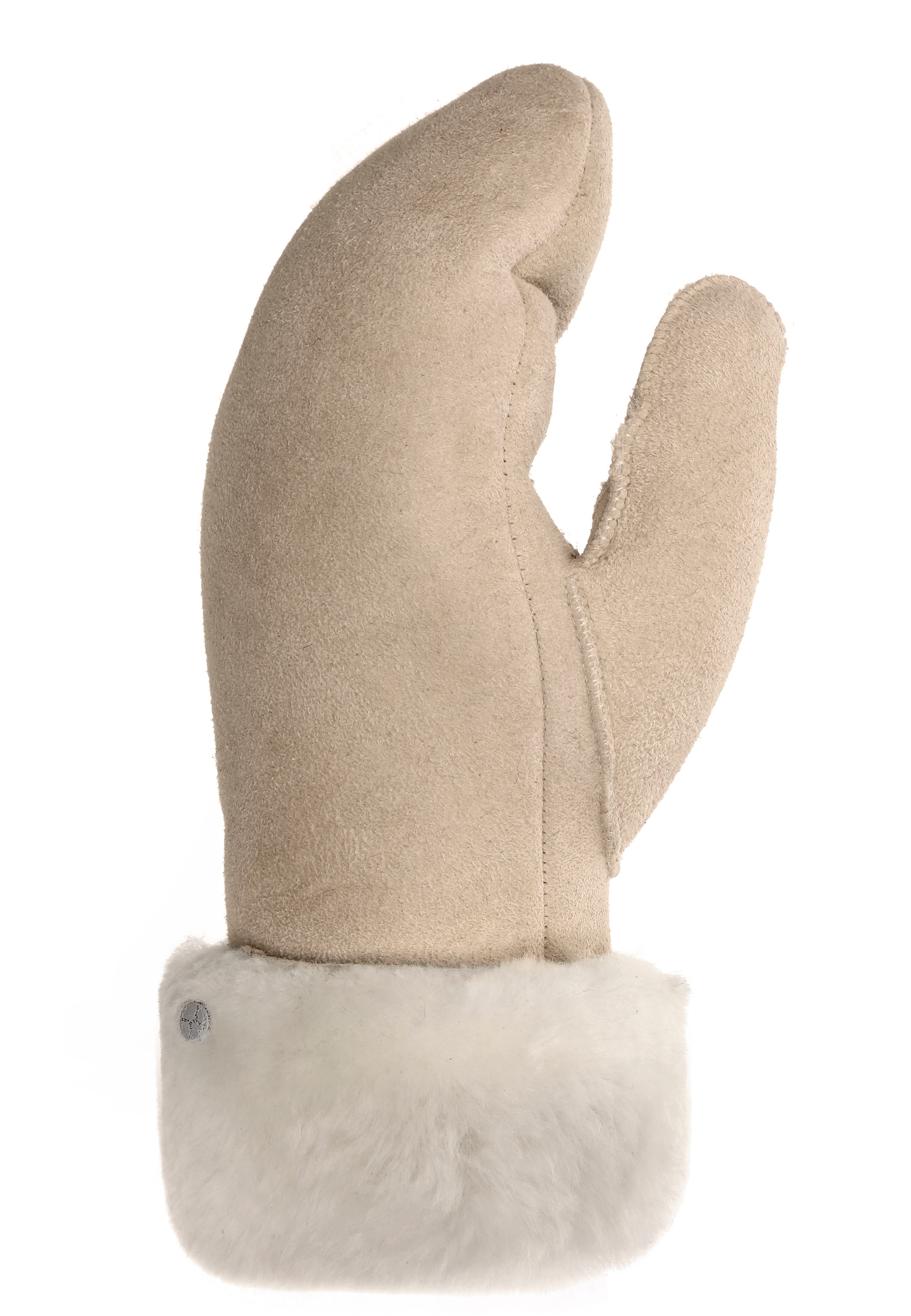 PEARLWOOD Gants en cuir »FIONA« cuir velours, moufles, doublure chaude