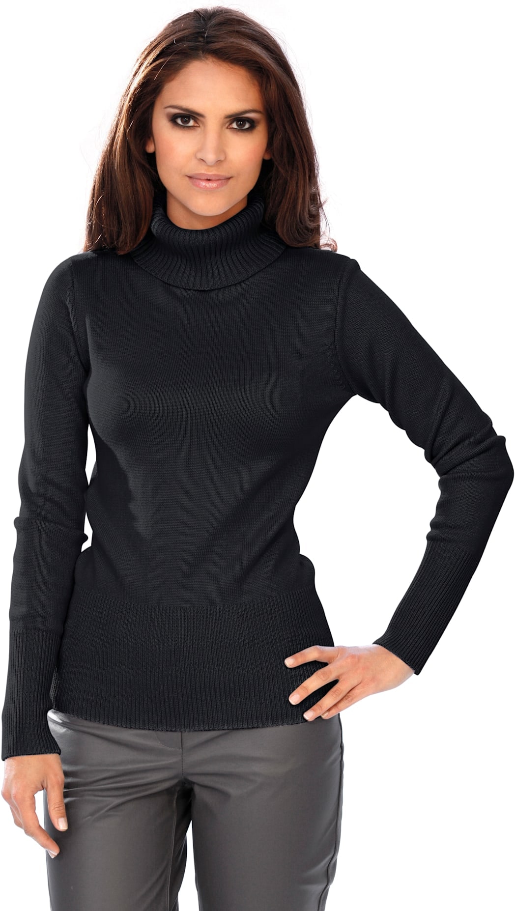 heine Pull à col roulé »Rollkragen-Pullover«