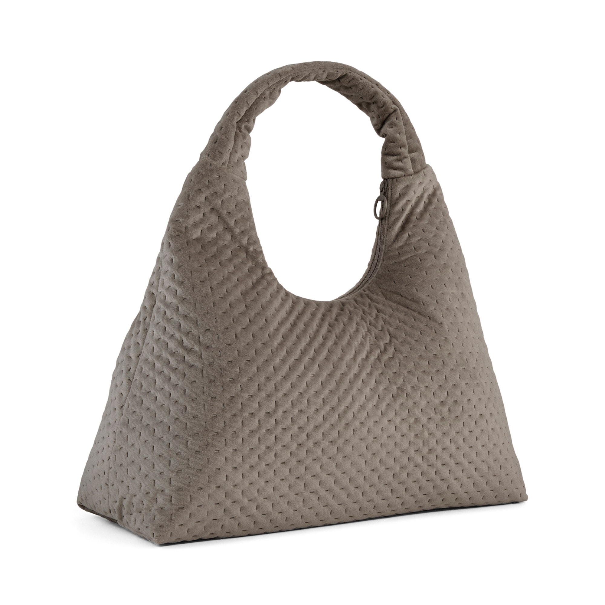 PUMA Umhängetasche »UP VELVET LARGE PRISM BAG« grosses Volumen, unifarbenes Design, sportlicher Stil, Umhängetasche