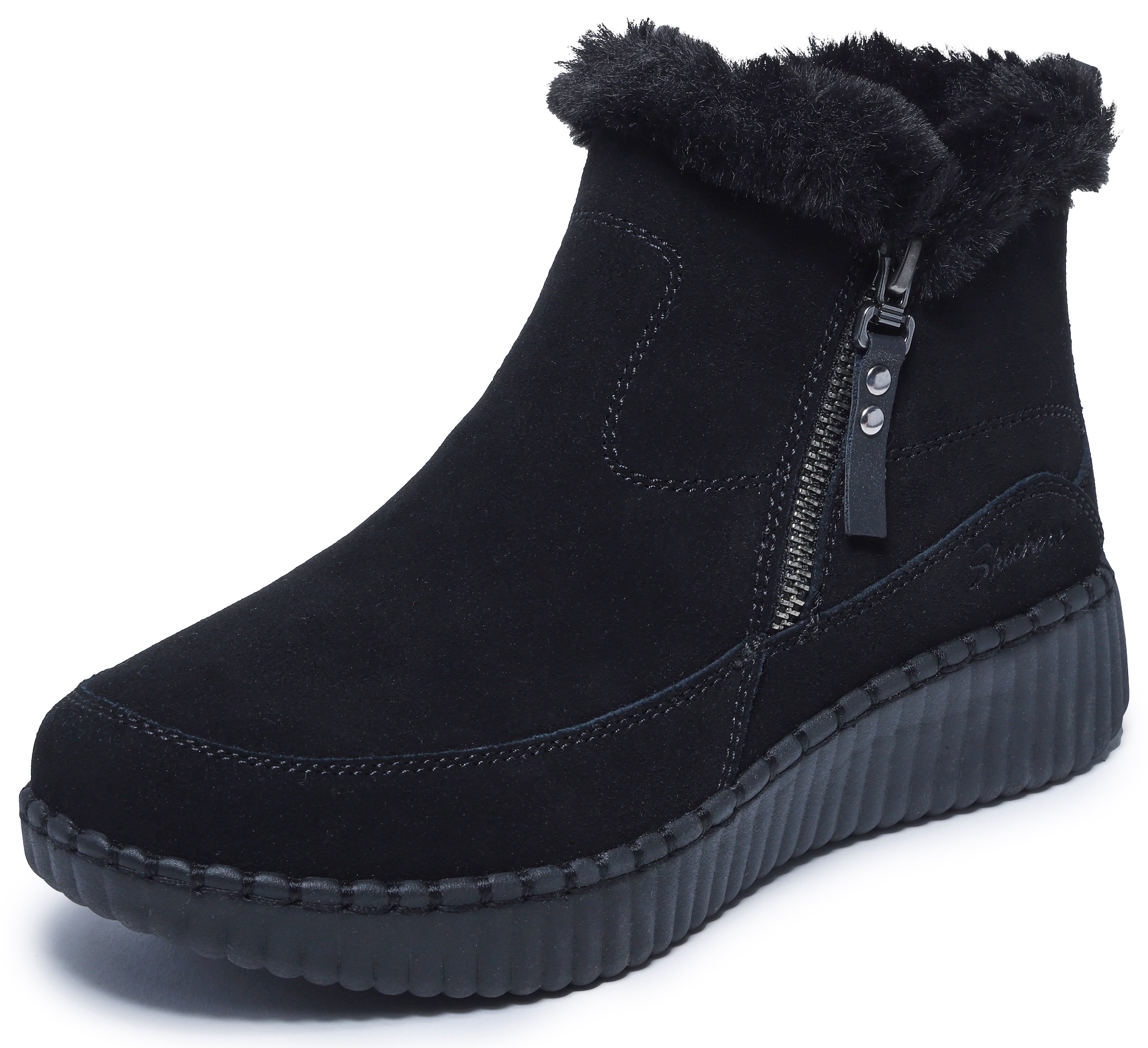 Skechers Bottes d'hiver »WILSHIRE BLVD-FRESH ZIP«  bottes avec fermeture éclair