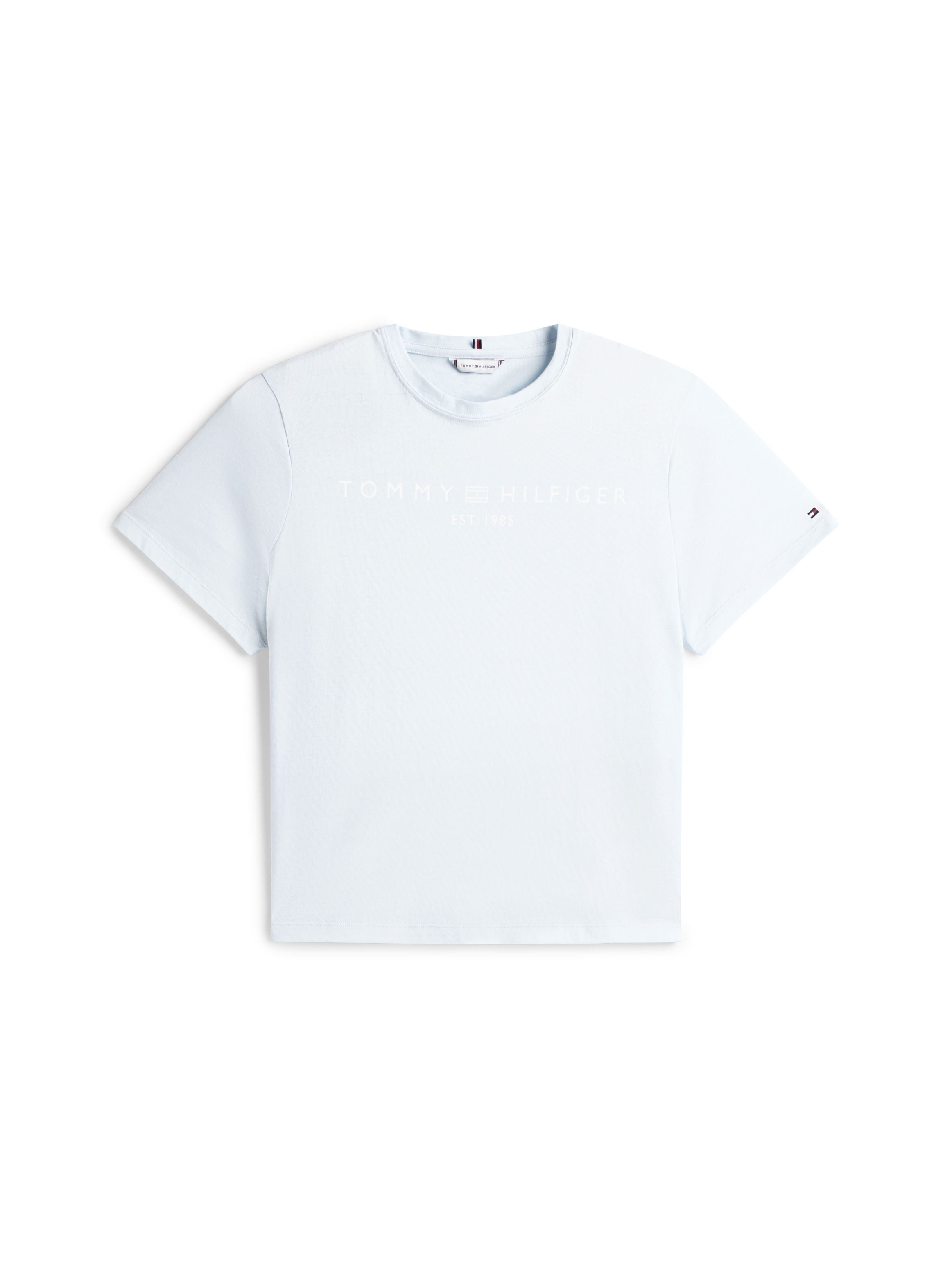 Tommy Hilfiger Curve T-Shirt »CRV REG CORP LOGO C-NK SS« in grossen Grössen