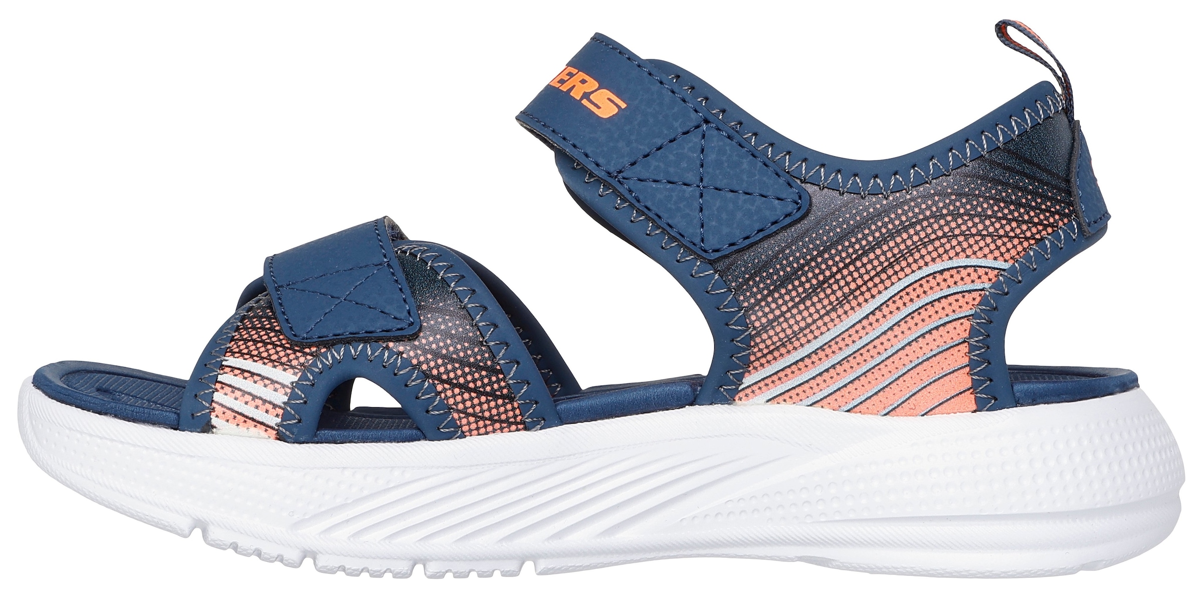 Skechers Sandale »MICROSPEC-SPLASH«  , leichte Sandale mit Klettverschluss, Grössenschablone zum Download