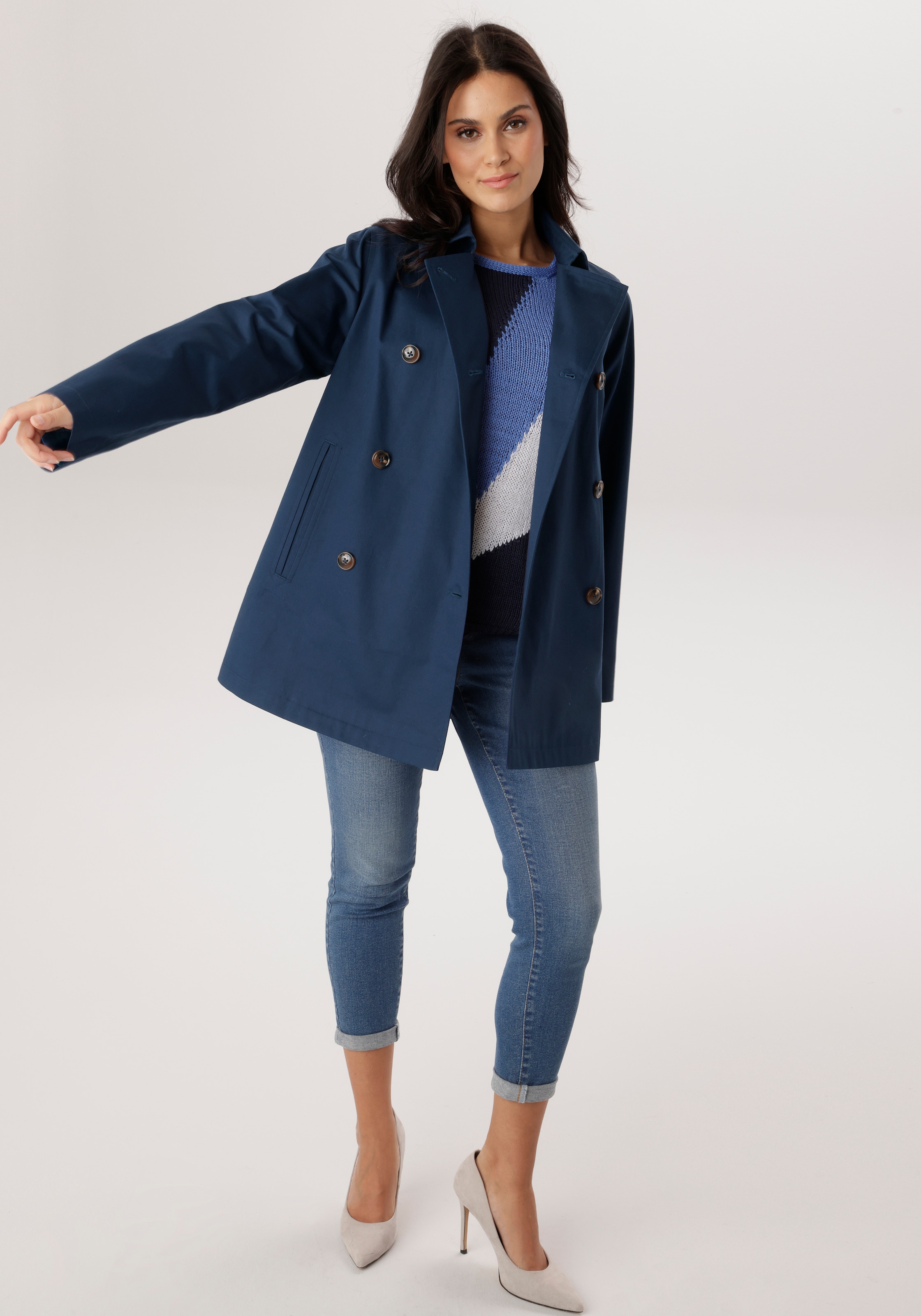 Aniston SELECTED Caban 1 cuis tlg. ohne Kapuze mit zwei Eingriffstaschen - NEUE KOLLEKTION