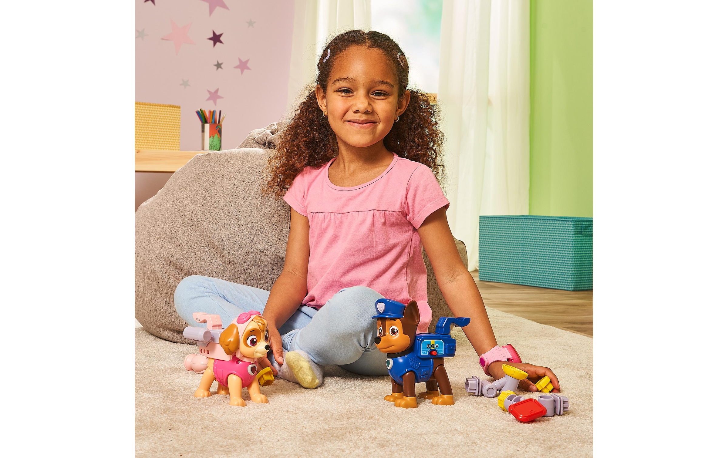 Vtech® Jouets éducatifs »Paw Patrol SmartPups Chase -DE- Blau/Mehrfarbig«