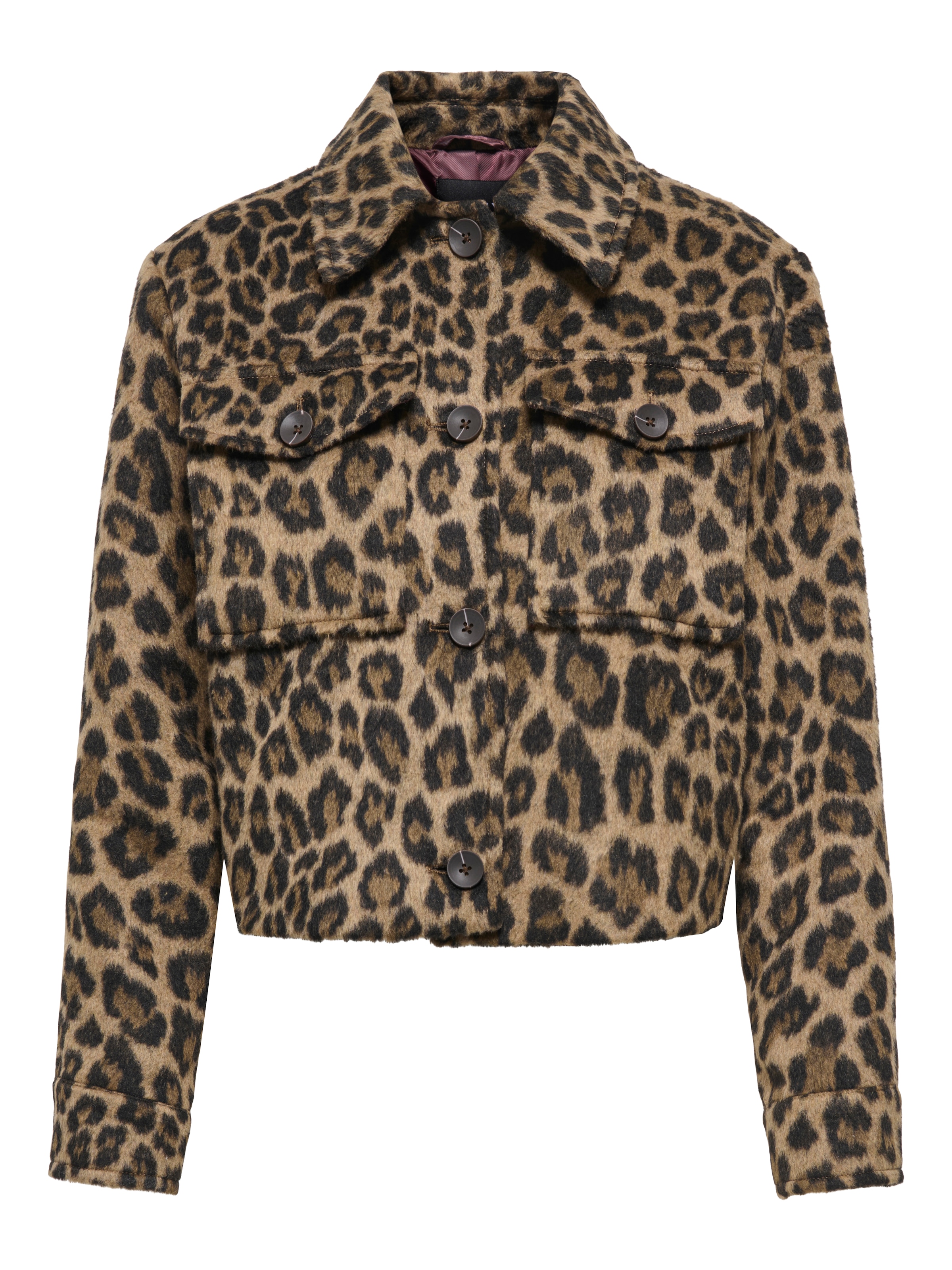 ONLY Veste en fausse fourrure »ONLEMILIA SHORT JACKET CC OTW« avec fermeture éclair continue, respirant, dissipateur de chaleur