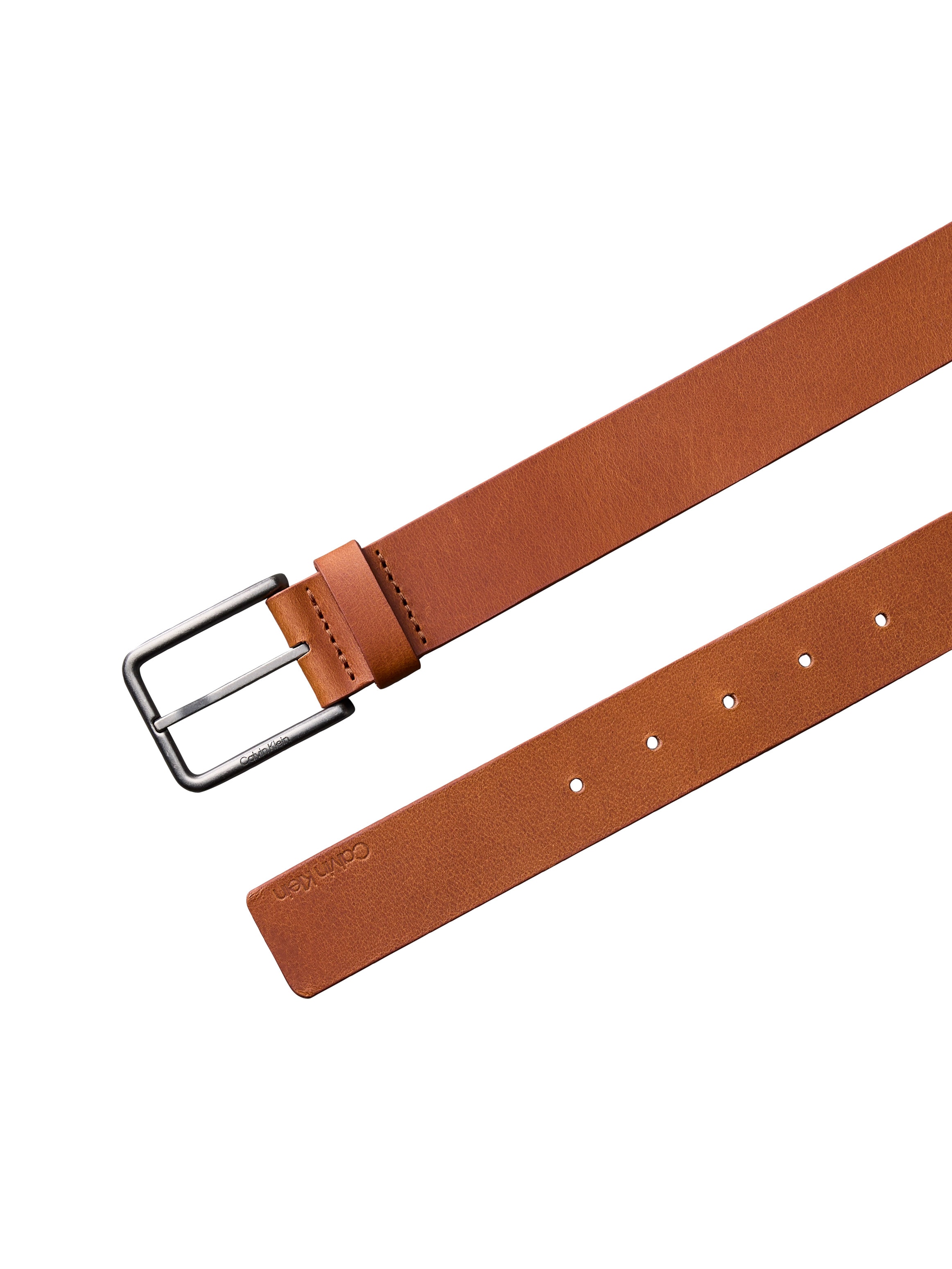 Calvin Klein Ledergürtel »WARMTH BUCKLE« Grössenverstellbar