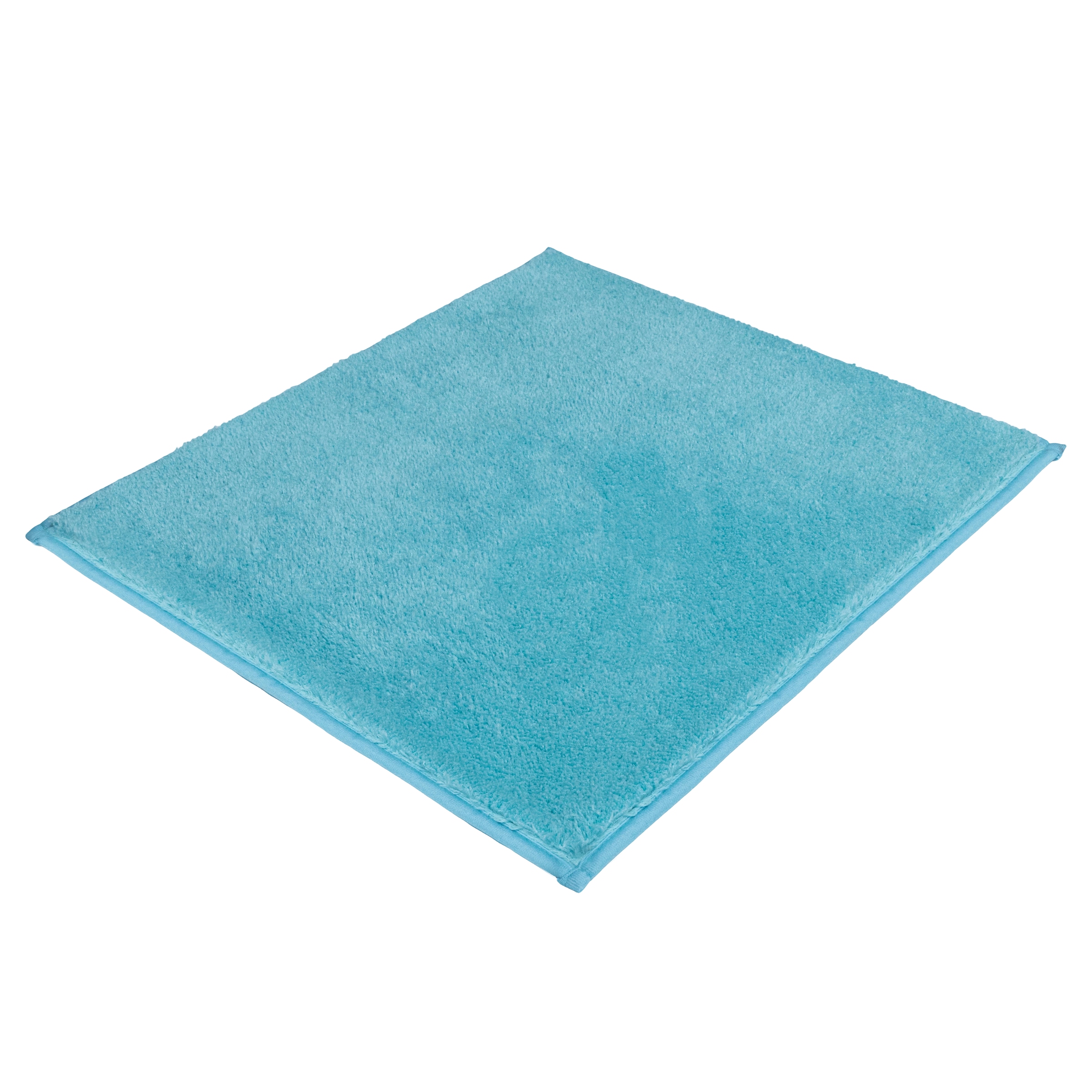 GOODproduct Tapis de bain »Cali, Badvorleger, Badezimmer Teppich, Duschvorleger« Höhe 10 mm revêtement antidérapant Séchage rapide | compatible chauffage au sol doux, couleurs unies, disponible aussi en tapis