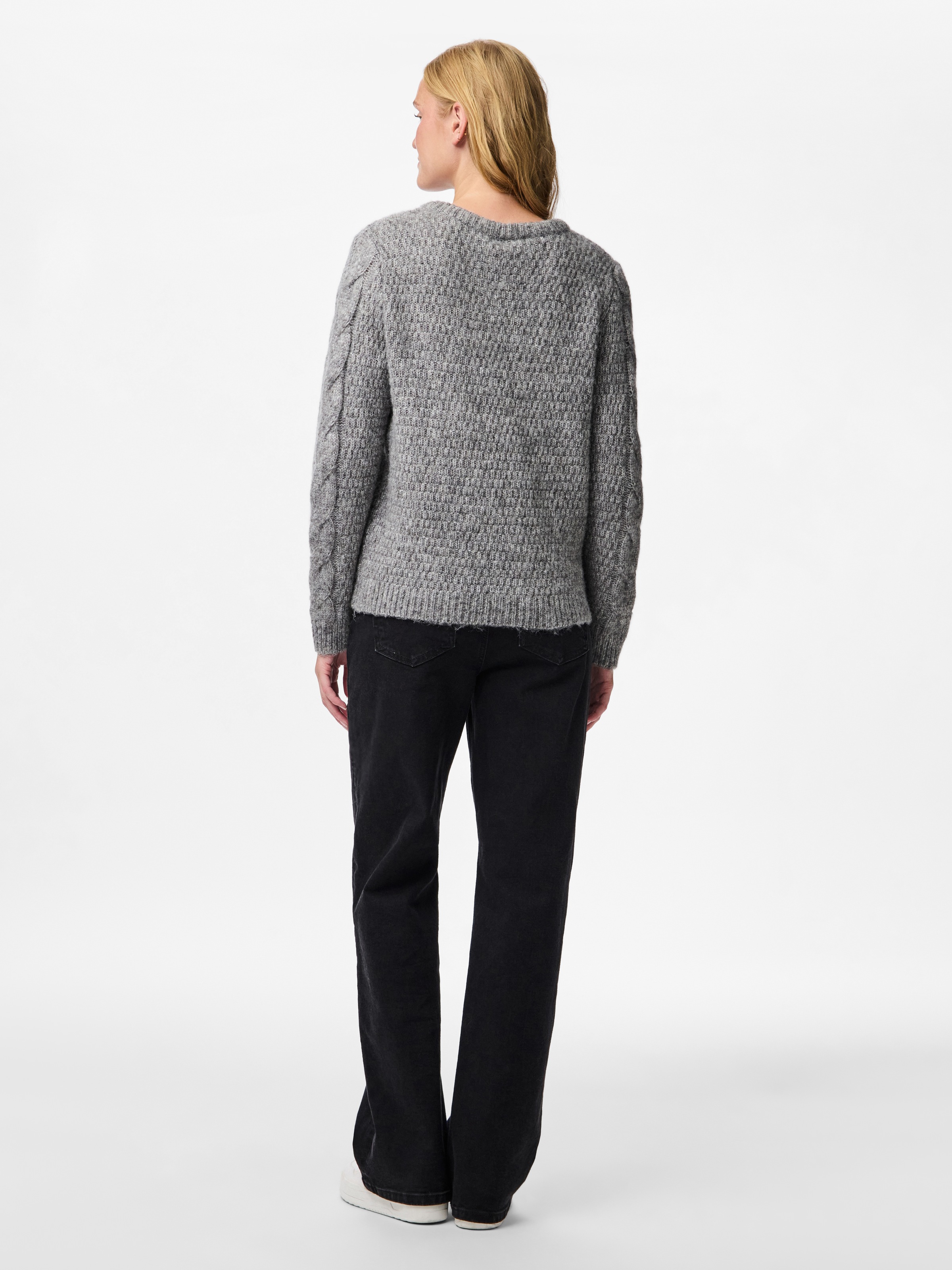 pieces Pull en tricot »PCNINA LS V-NECK KNIT NOOS BC«