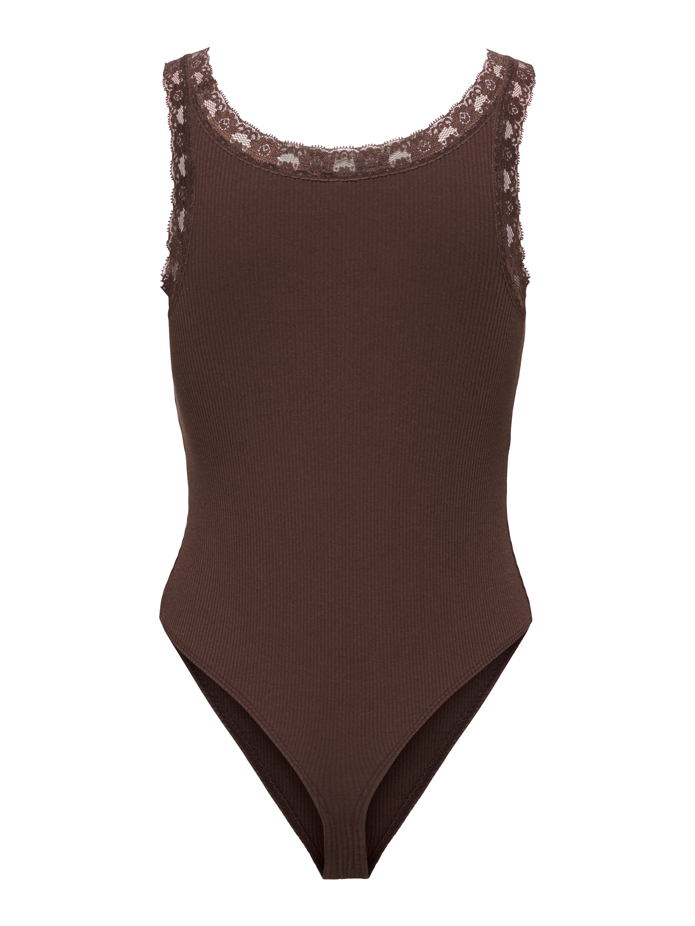 ONLY Body »ONLVINI S/L LACE BODYSUIT RS JRS« mélange de coton, dentelle