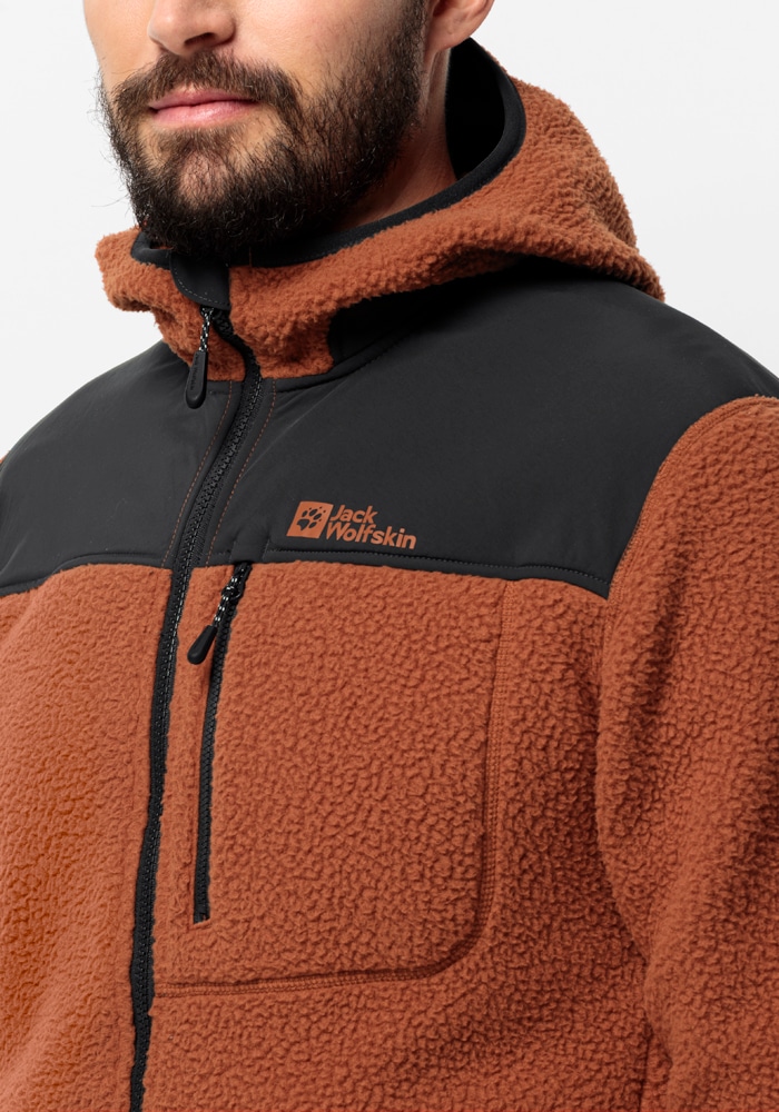Jack Wolfskin Veste polaire »KAMMWEG PILE FZ M« mitKapuze