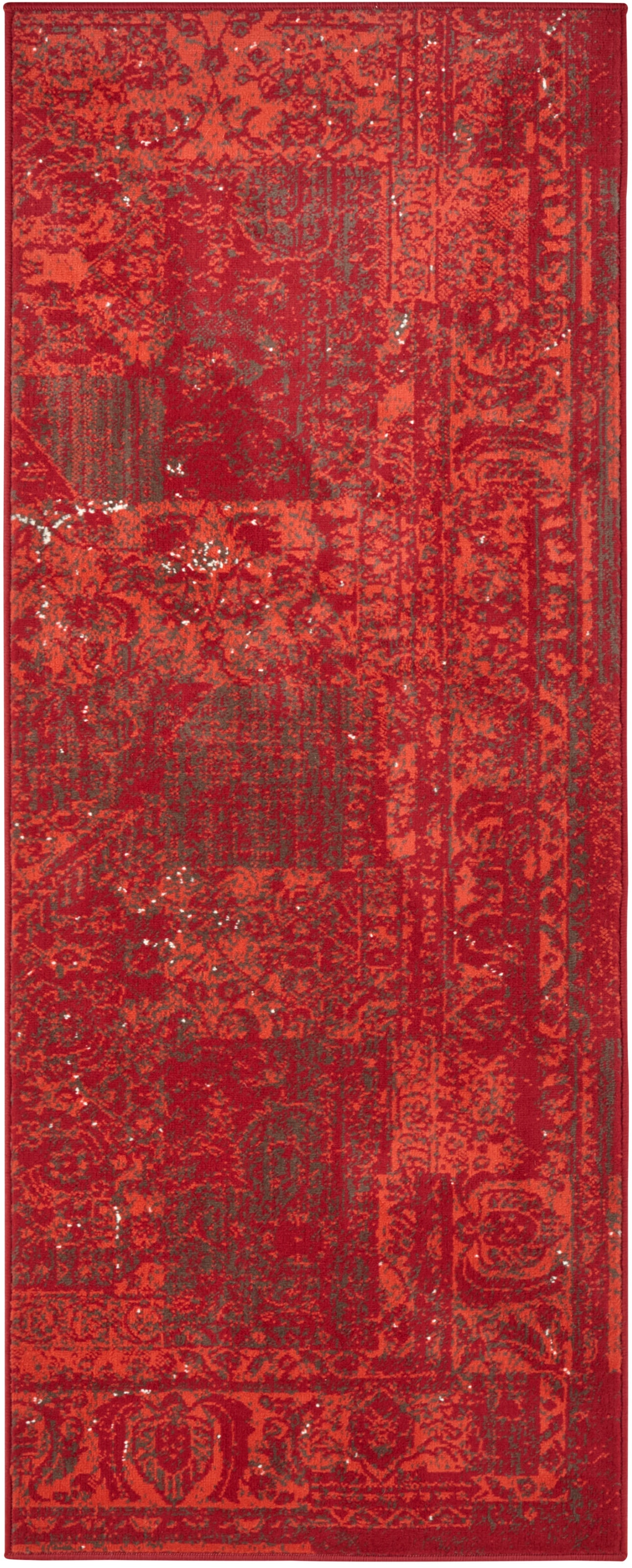 HANSE Home Läufer »Plume« rechteckig 9 mm Höhe Kurzflor, Used-Look, Teppich, Vintage, Esszimmer, Wohnzimmer, Flur