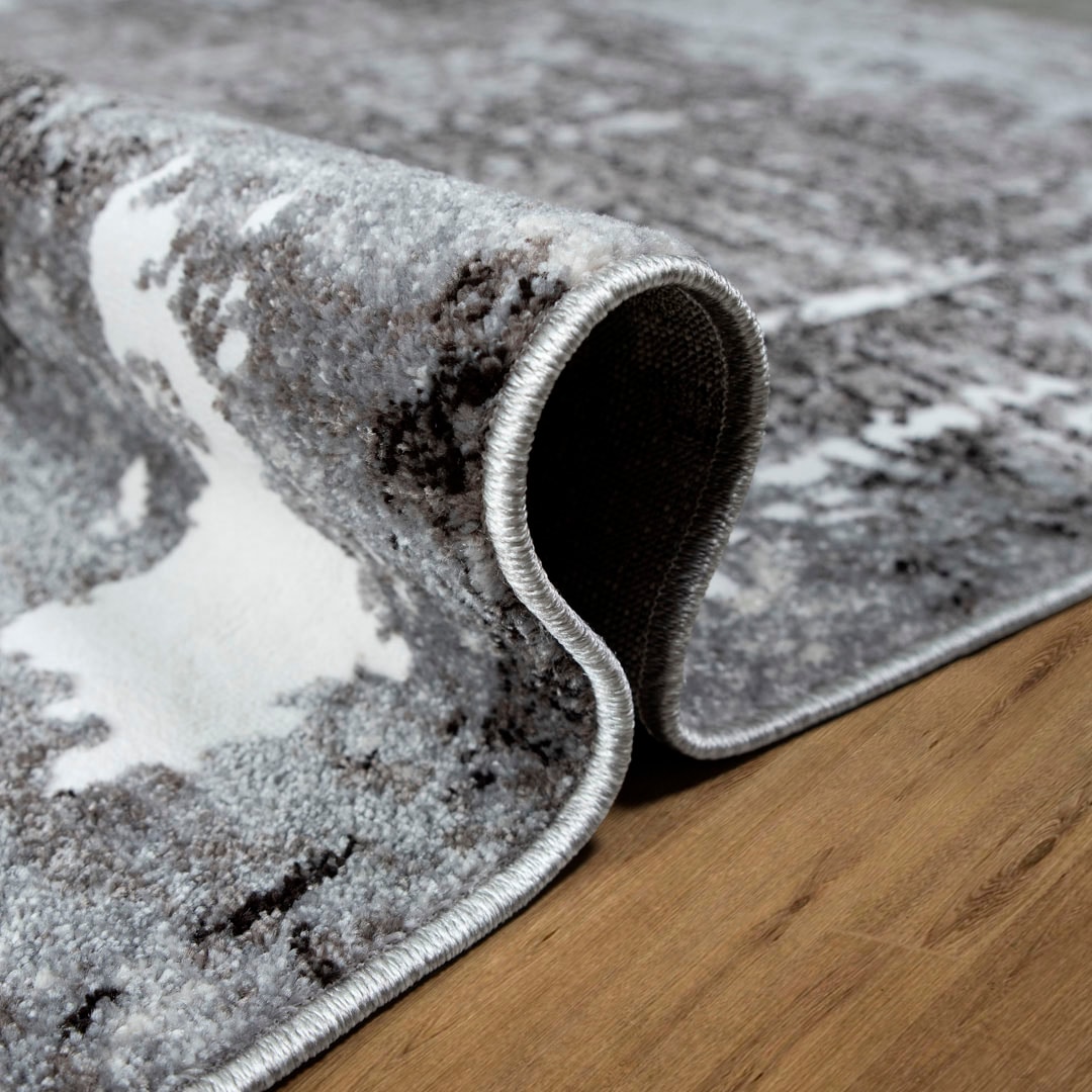 GOODproduct Teppich »Oberwill« rechteckig 9 mm Höhe mit besonders weichem Flor, Kurzflor, Vintage, modern, dichte Qualität