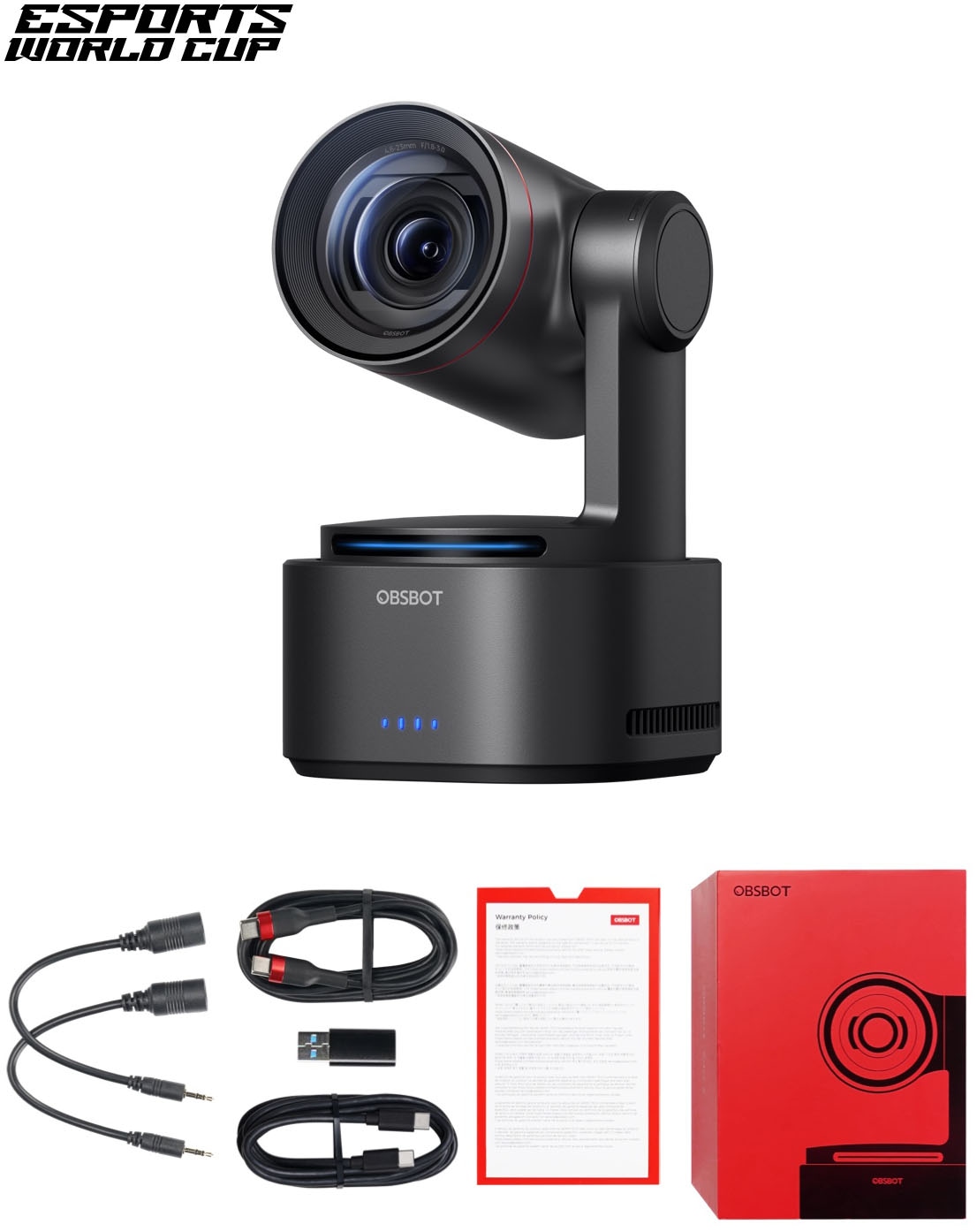 OBSBOT Caméscope »Tail 2« 5 foisx opt. Zoom