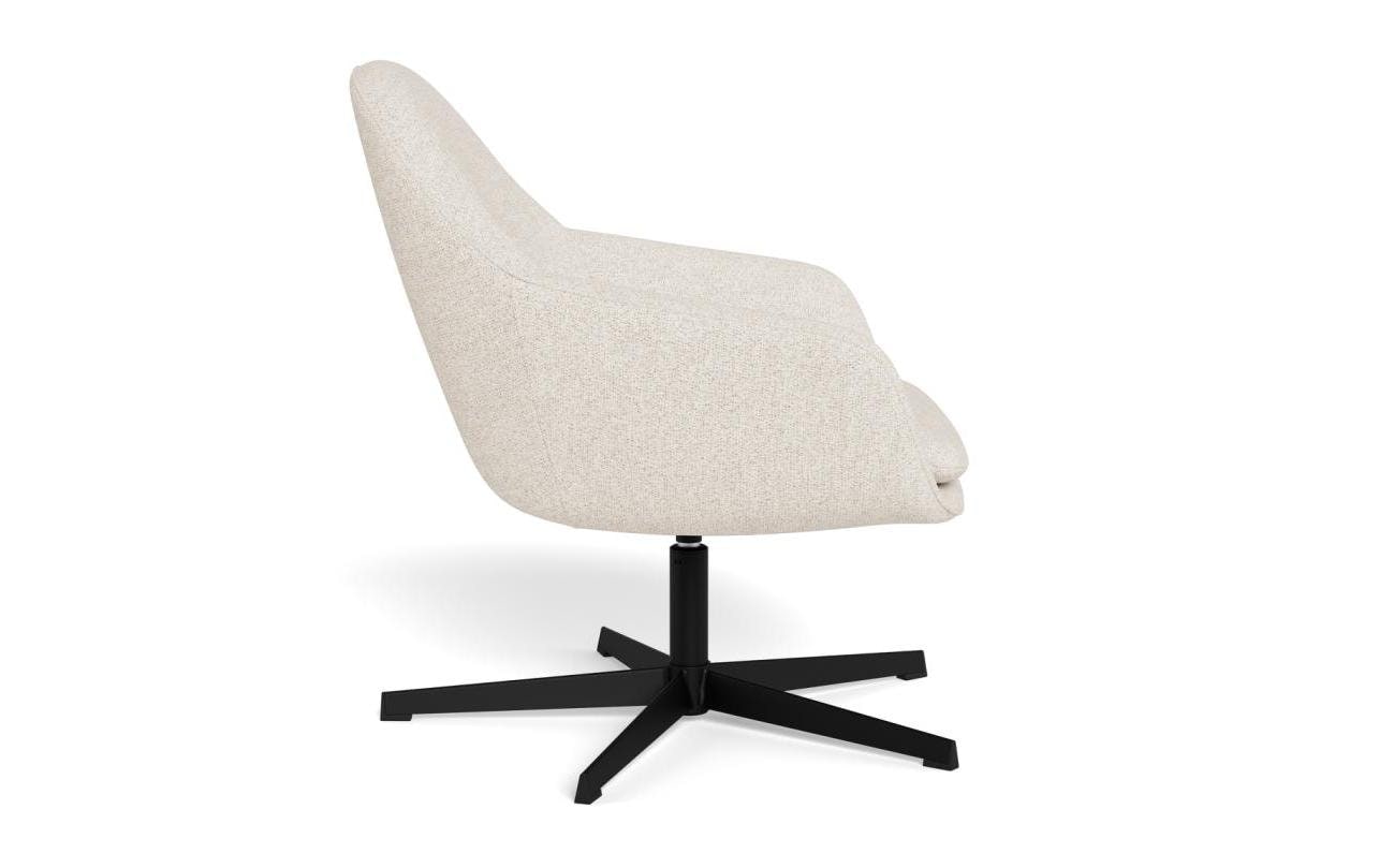 AC Design Fauteuil »Claremore 74 x 72 x 81 cm« Drehbarer Loungestuhl mit Armlehnen