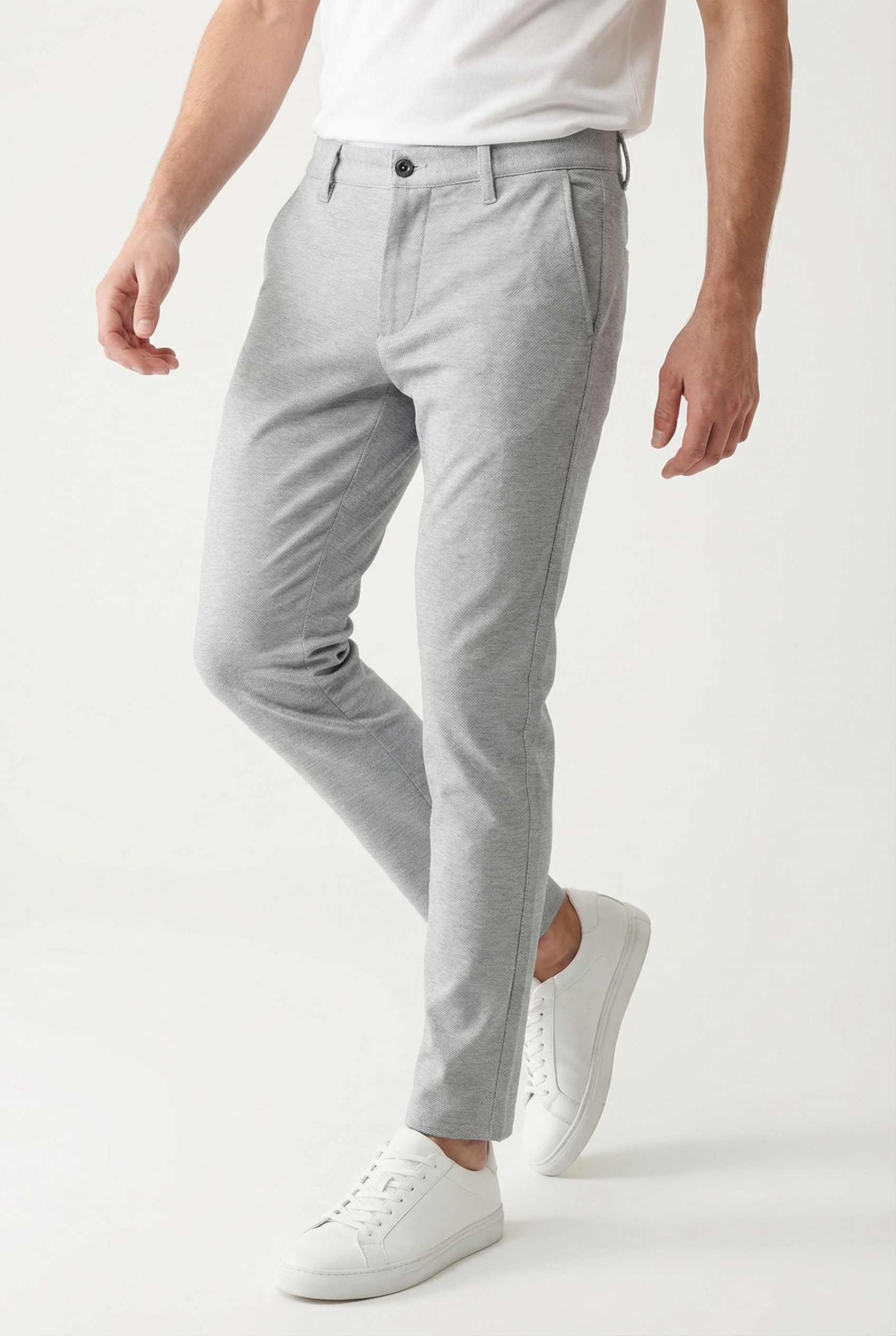 ONLY & SONS Chinos »ONSMARK SLIM DITSY 020934 PANT NOOS«  Mélange de viscose, coupe slim
