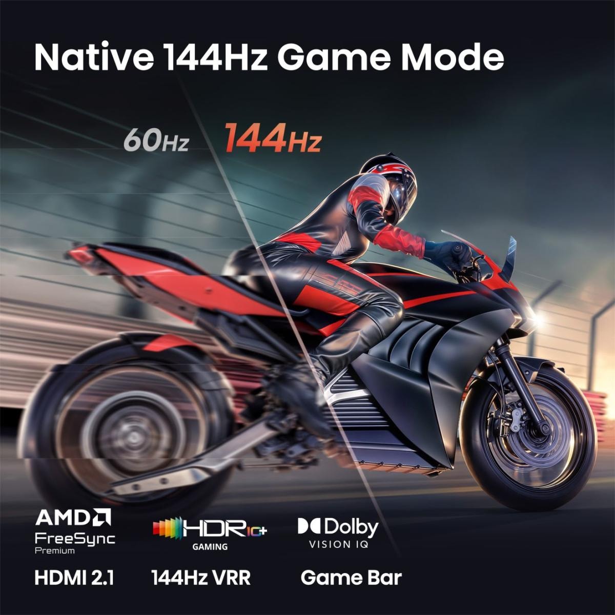 Hisense QLED-Fernseher »55U7DSE« 139 cm/55 ″ Smart-TV