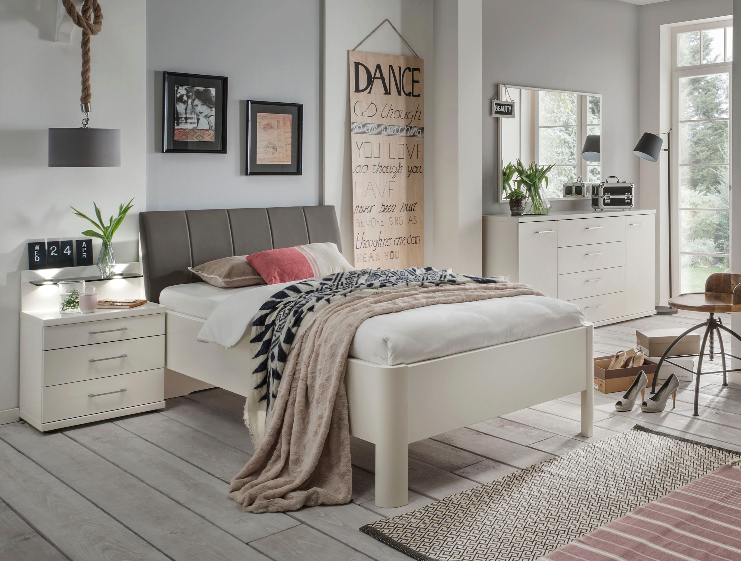 WIEMANN Polsterbett »Bern« 4-fach Liegehöhenverstellung