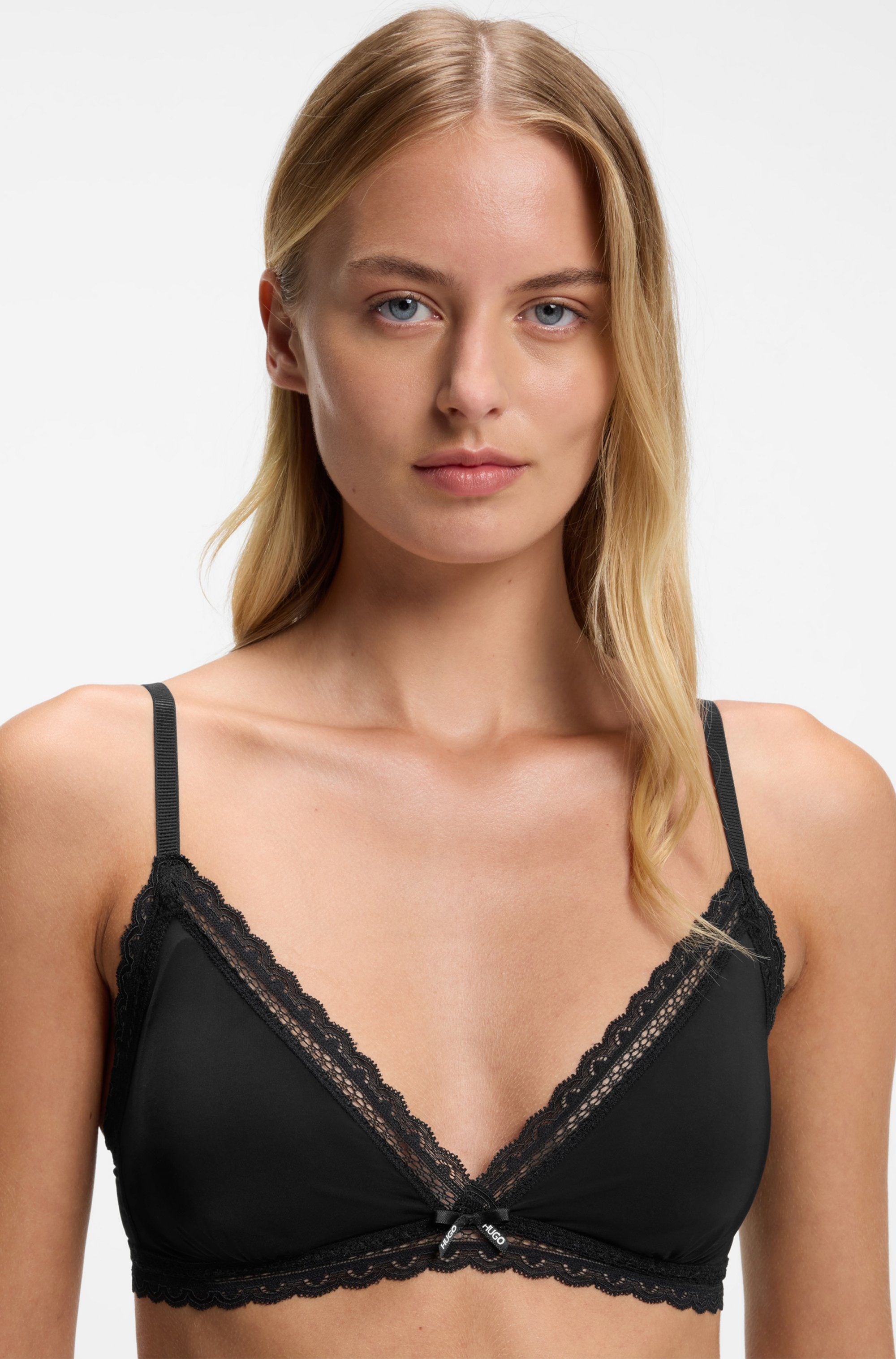 HUGO Underwear Soutien-gorge triangle »Unique« avec pointe