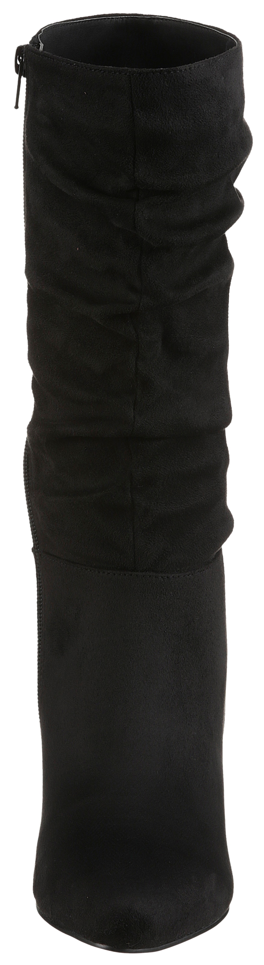 Aniston SHOES Bottes  mit Raffungen am slouchy Schaft - NEUE KOLLEKTION