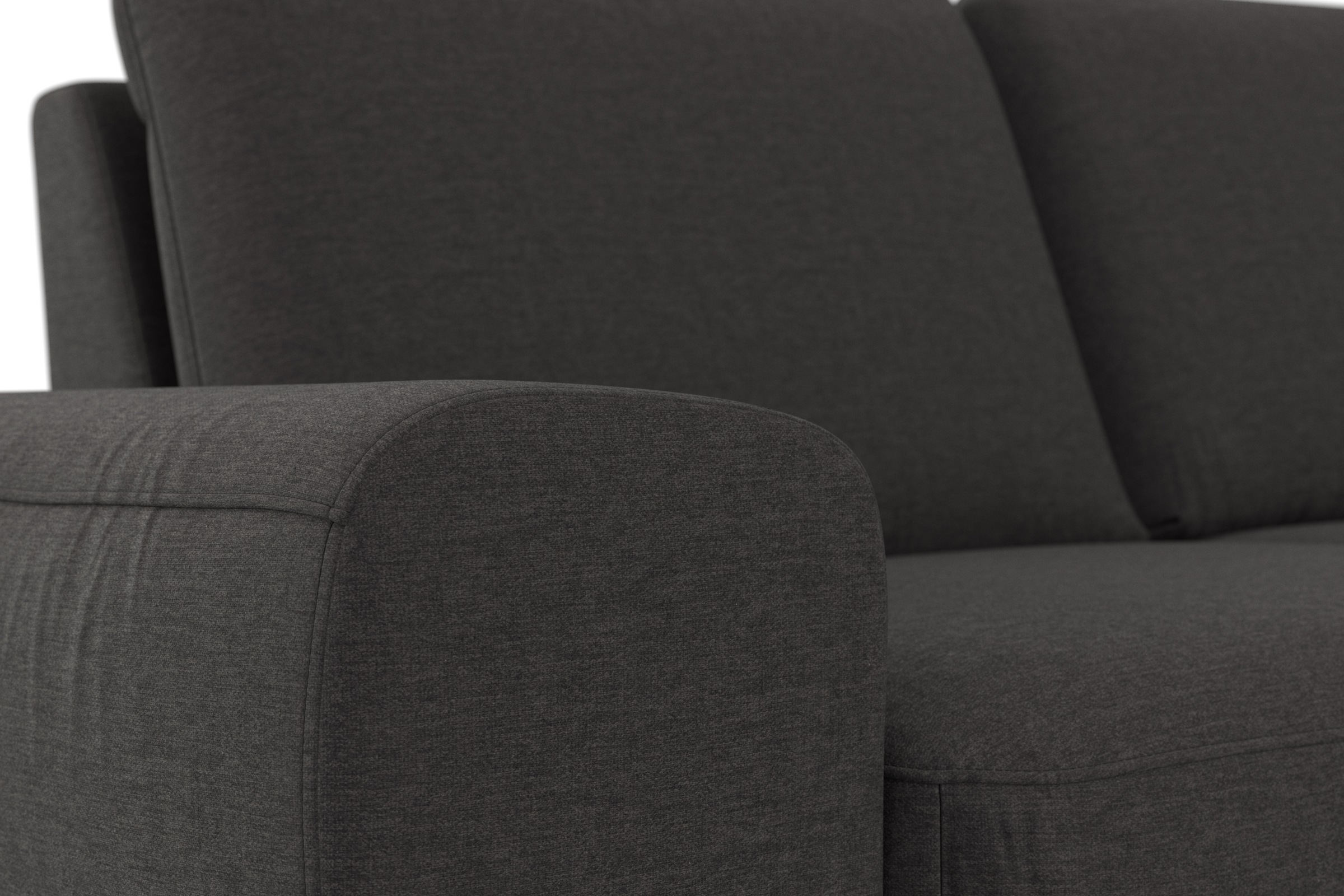 sit&more Canapé d'angle »Cinturo L-Form« inklusive Sitztiefenverstellung und Federkern, Sitzhöhe 45 cm