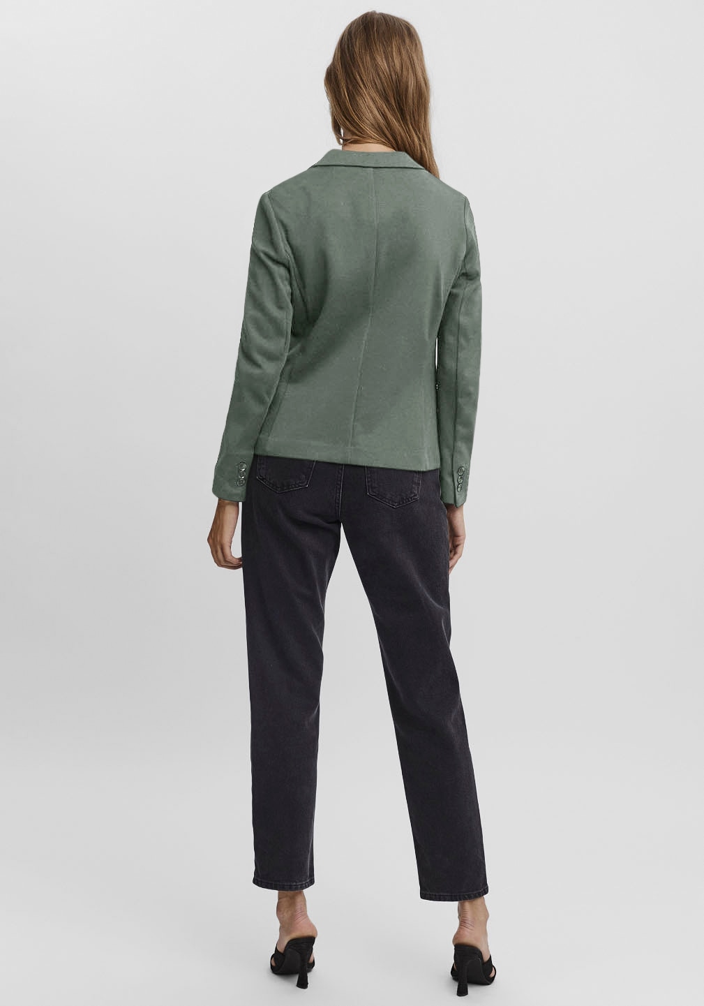 Vero Moda Jerseyblazer »VMJULIANE, figurbetonter Schnitt, 1-Knopf Verschluss« ungefüttert