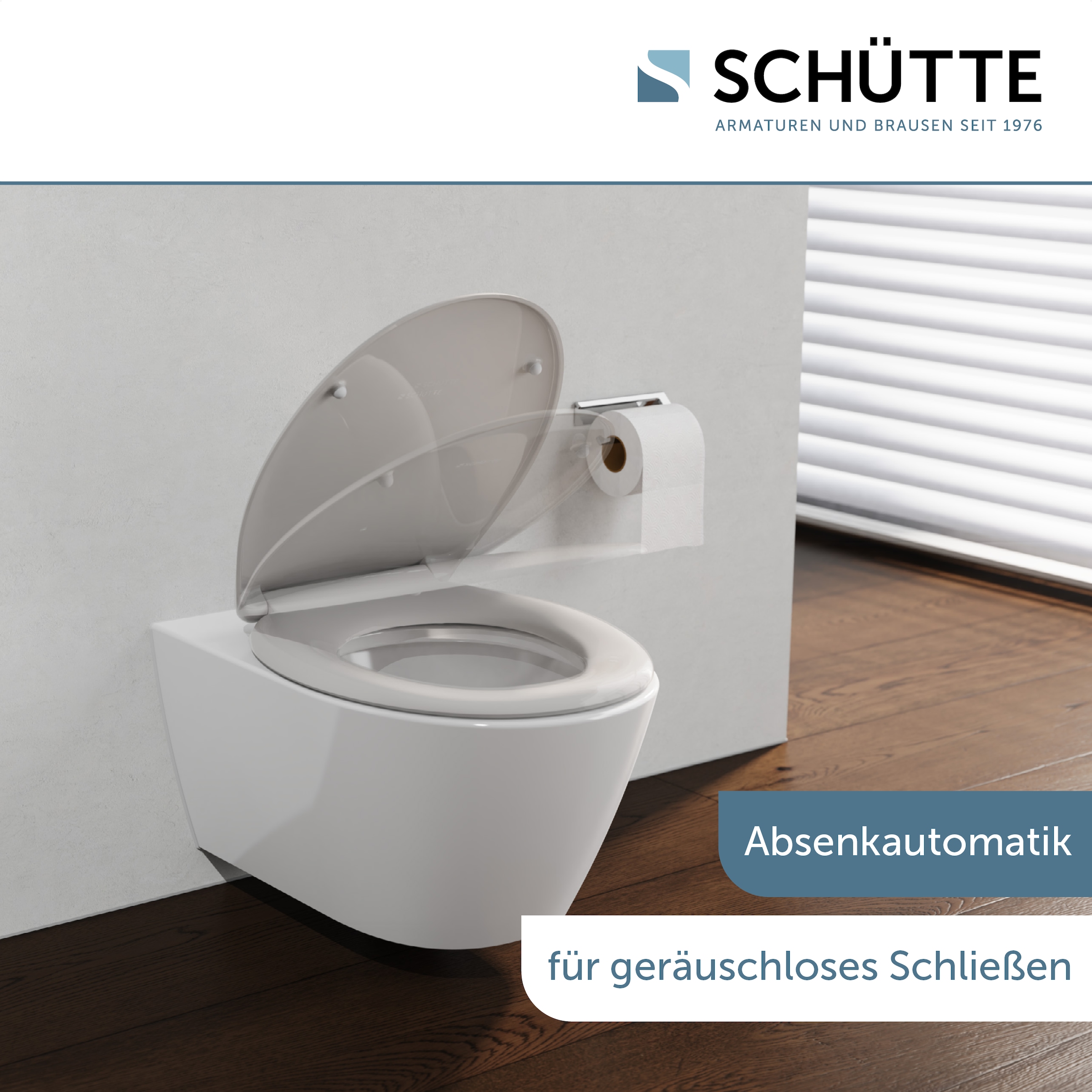 Schütte WC-Sitz »WHITE« Duroplast, WC-Sitz, Absenkautomatik, belastbar bis 250 kg