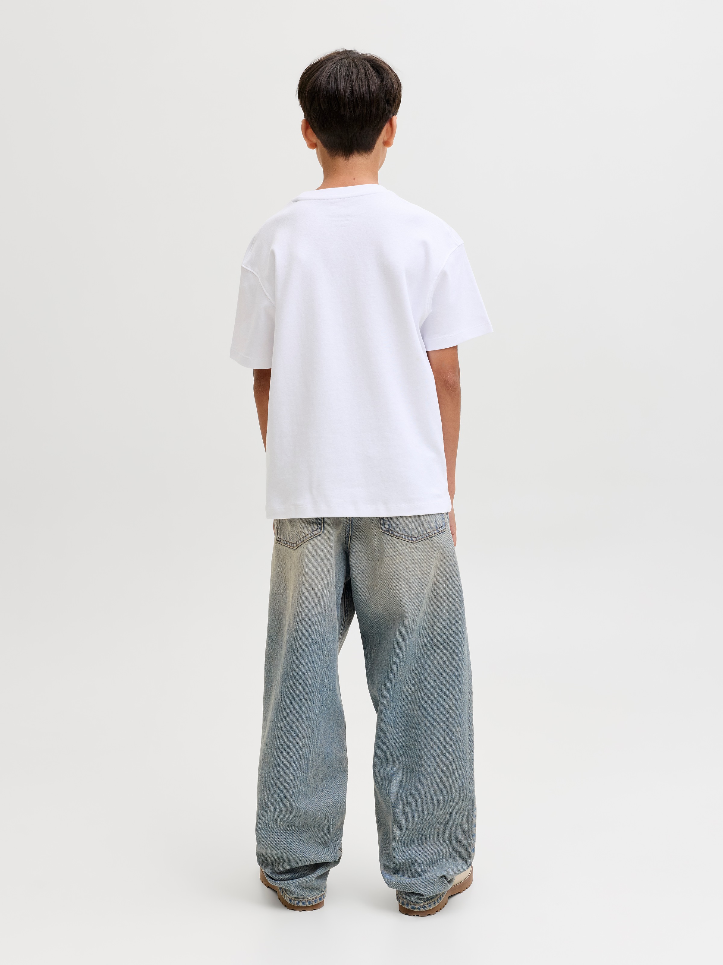 Jack & Jones Junior Jeans Relax-fit »JJIALEX JJORIGINAL SQ 326 JNR« mit dezentem Used-Look