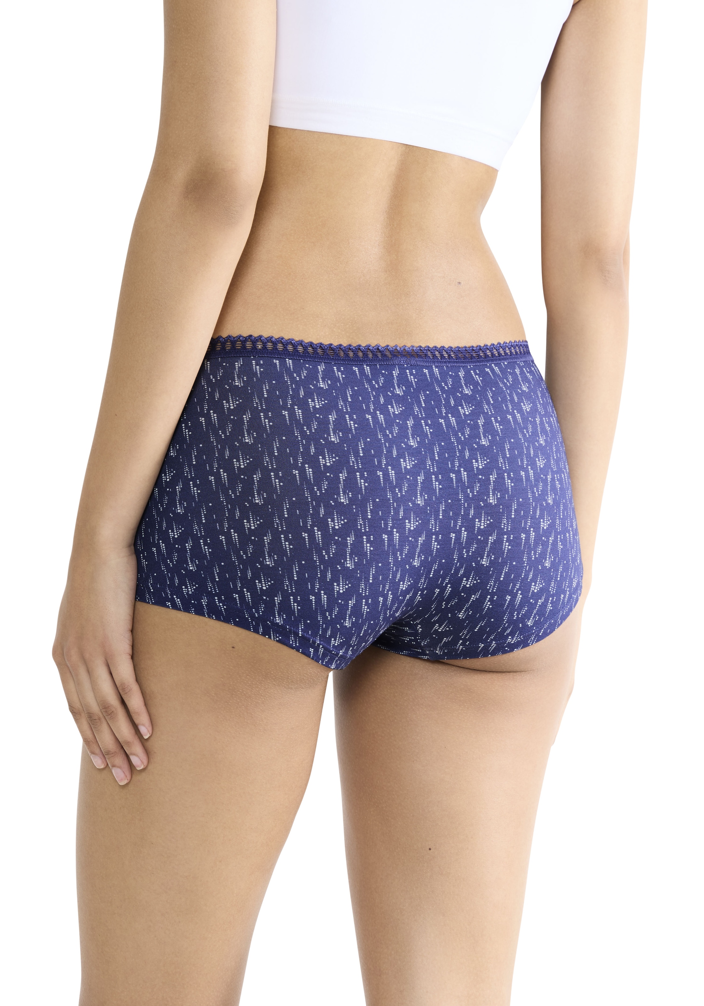 sloggi Panty »GO Crush« avec détails en dentelle, mélange coton