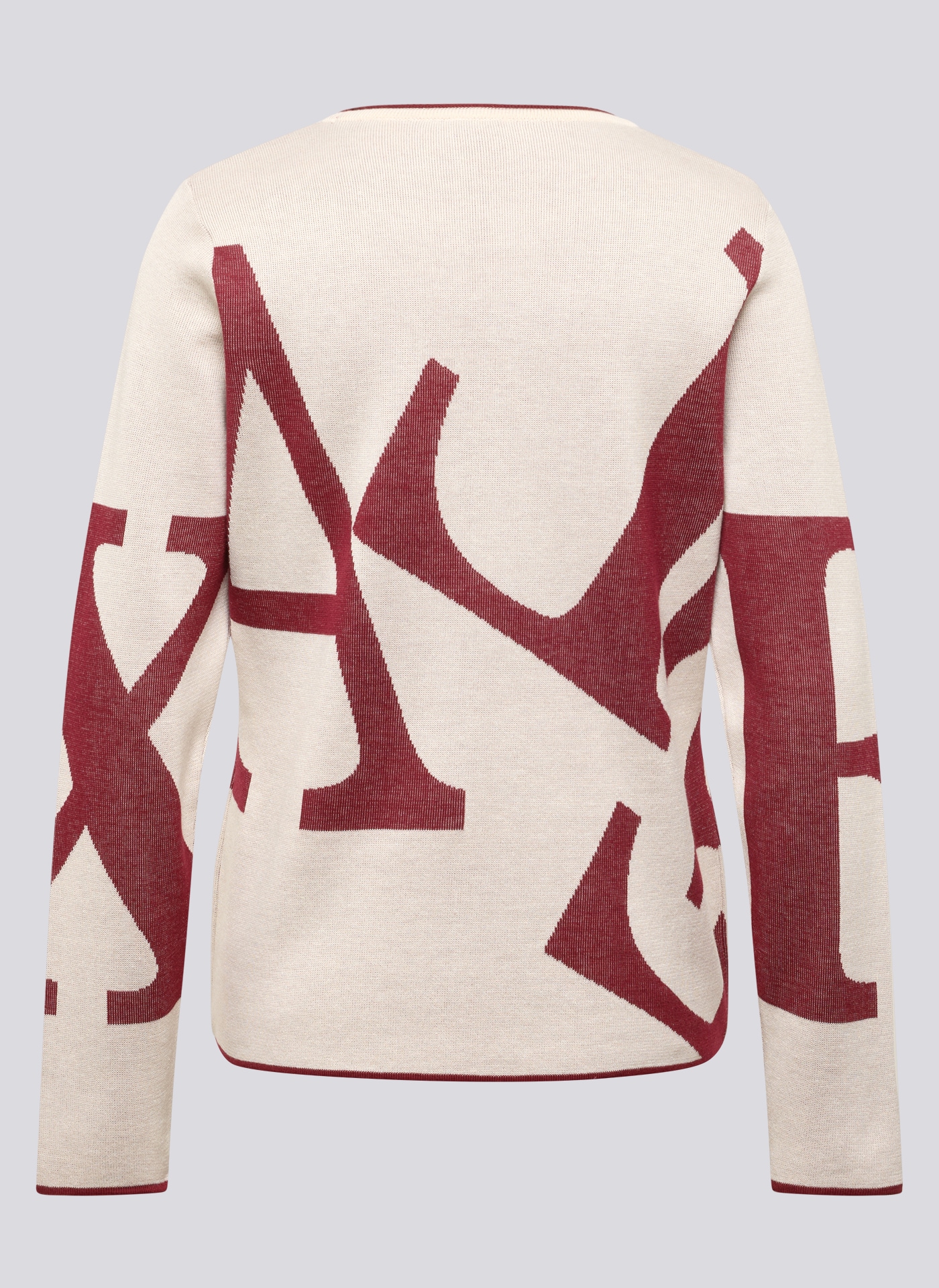 Rabe Pull en tricot mit grafischem Muster