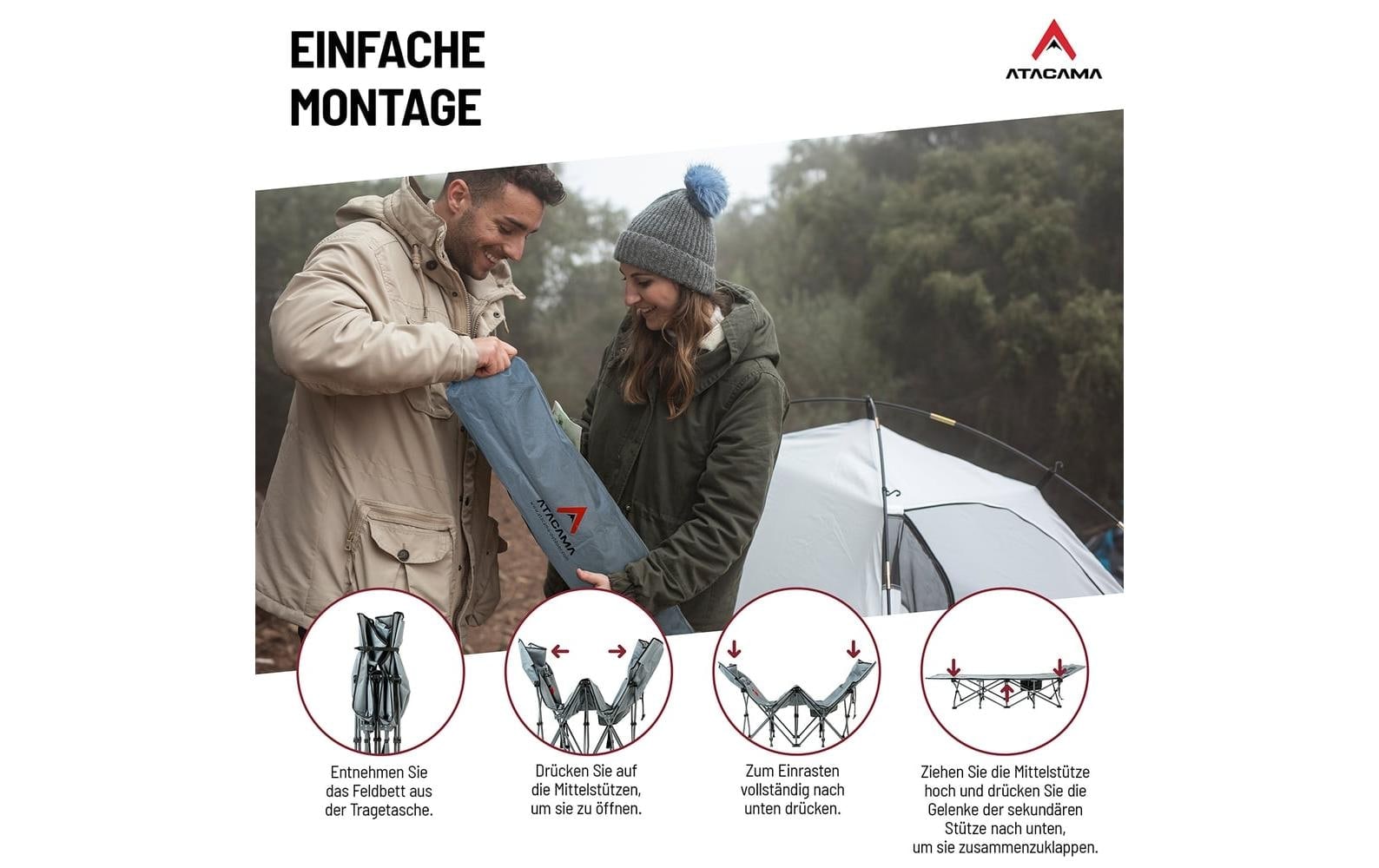   Feldbett »Atacama XXL Feldbett«