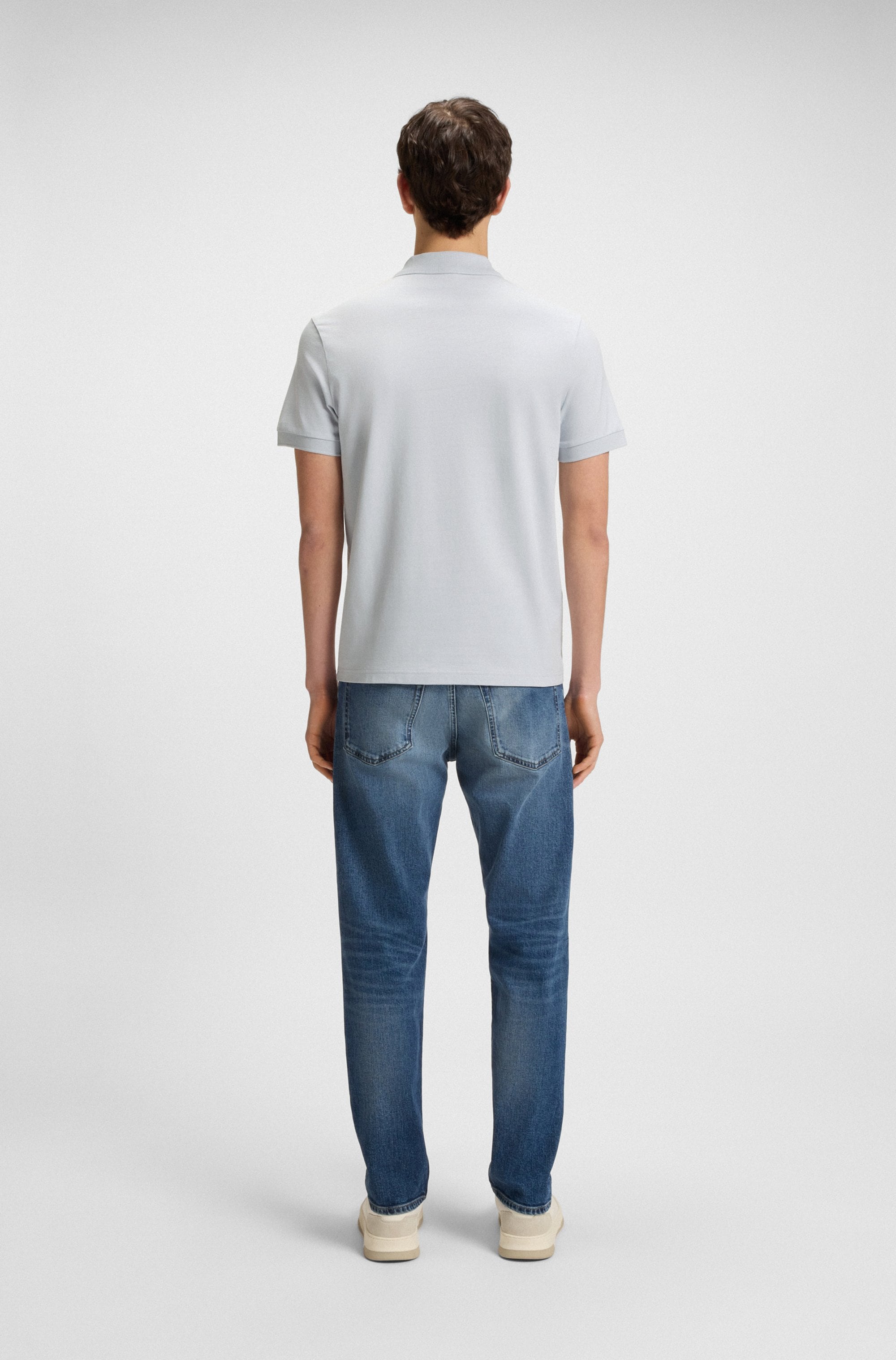 BOSS ORANGE Polo »Passenger« mit Polokragen