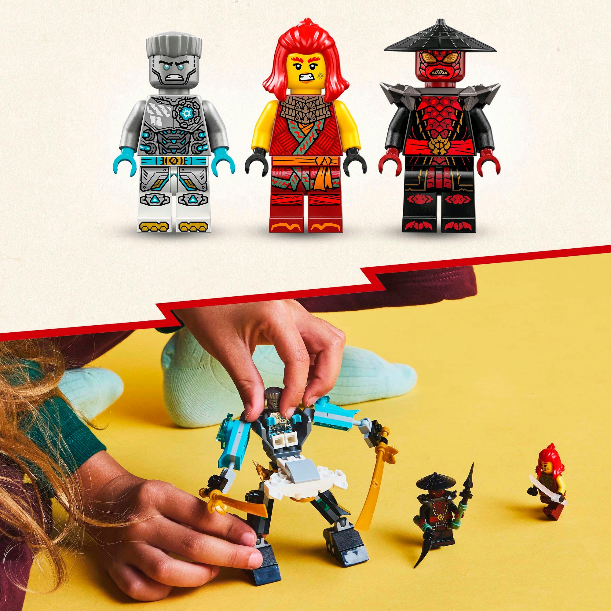 LEGO® Pions de construction »Zanes Action-Mech (71827), LEGO Ninjago« Made in Europe