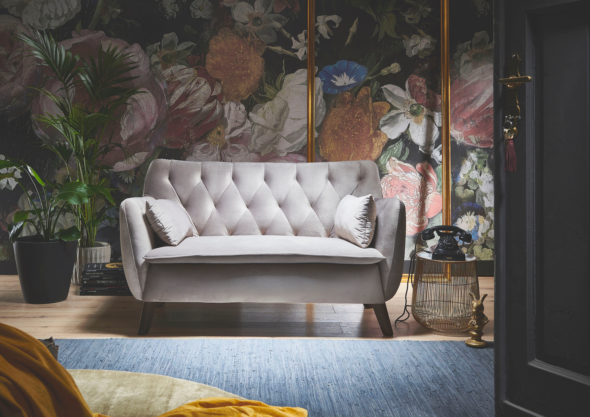 ATLANTIC home collection 2-Sitzer »Janna« inklusive 2 Zierkissen