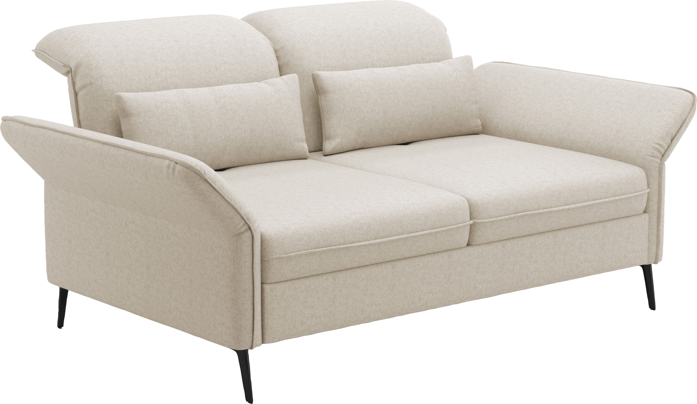 sit&more 2,5-Sitzer »Emely, inkl. Sitztiefenverstellung« wahlweise mit Bettfunktion, Kopf- & Armteilverstellung