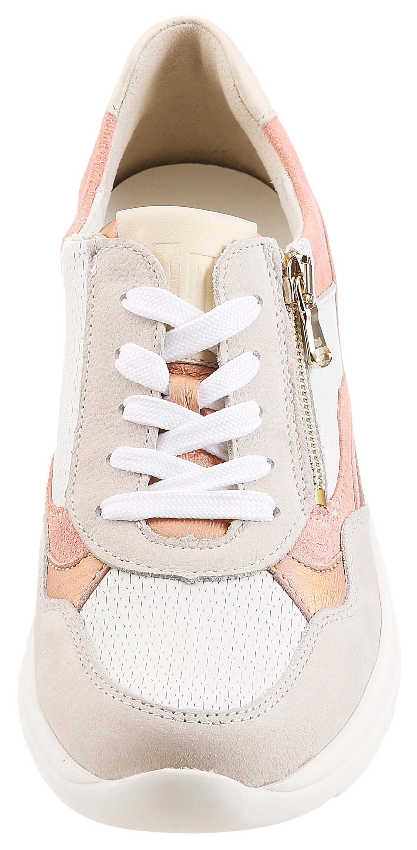 Waldläufer Baskets compensées »H-CARLA«  chaussure à lacets, chaussure basse, chaussure de loisir avec fermeture éclair