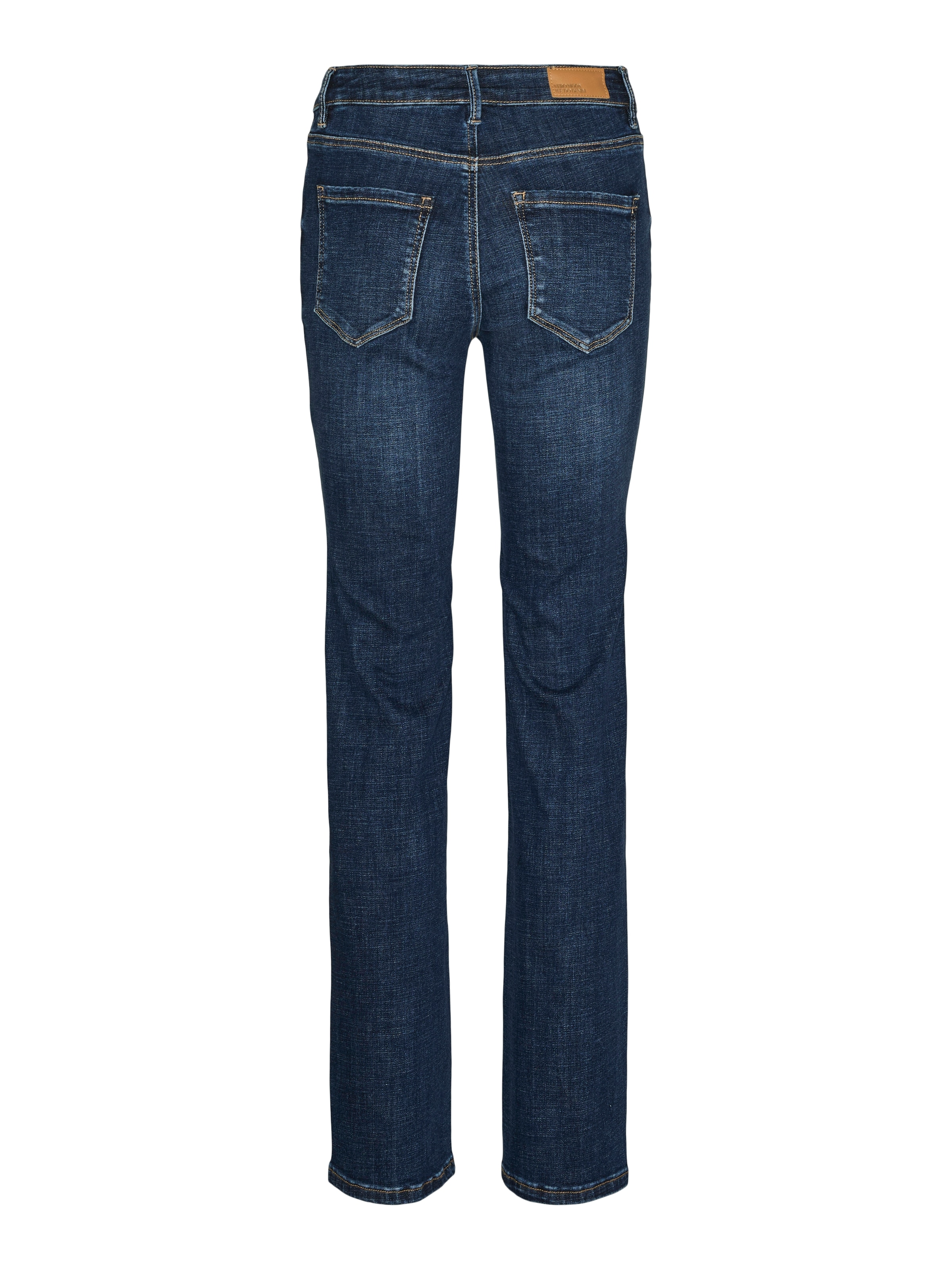 Vero Moda Jeans droit »VMFLASH MR STRAIGHT JEANS LI3300 GA NOOS« Baumwollmischung mit Stretch, regular waist, straight fit