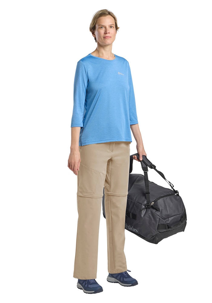 Jack Wolfskin Zip-off-Hose »PICO TRAIL ZIP OFF PANTS W«  mit Zip-off-Funktion, atmungsaktiv, schnell trocknend, windabweisend